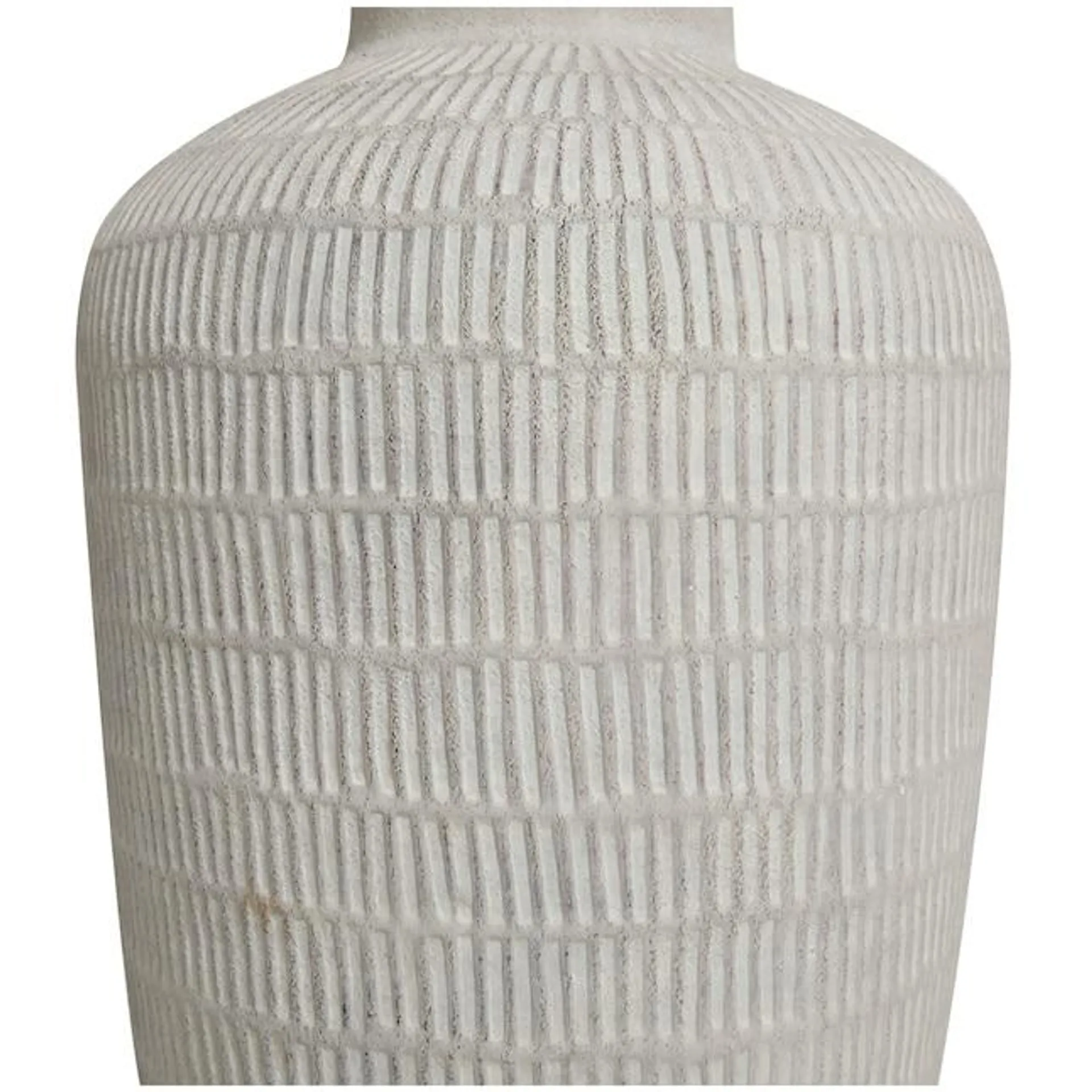 Grayson Lane Off-white Ceramic Modern Vase