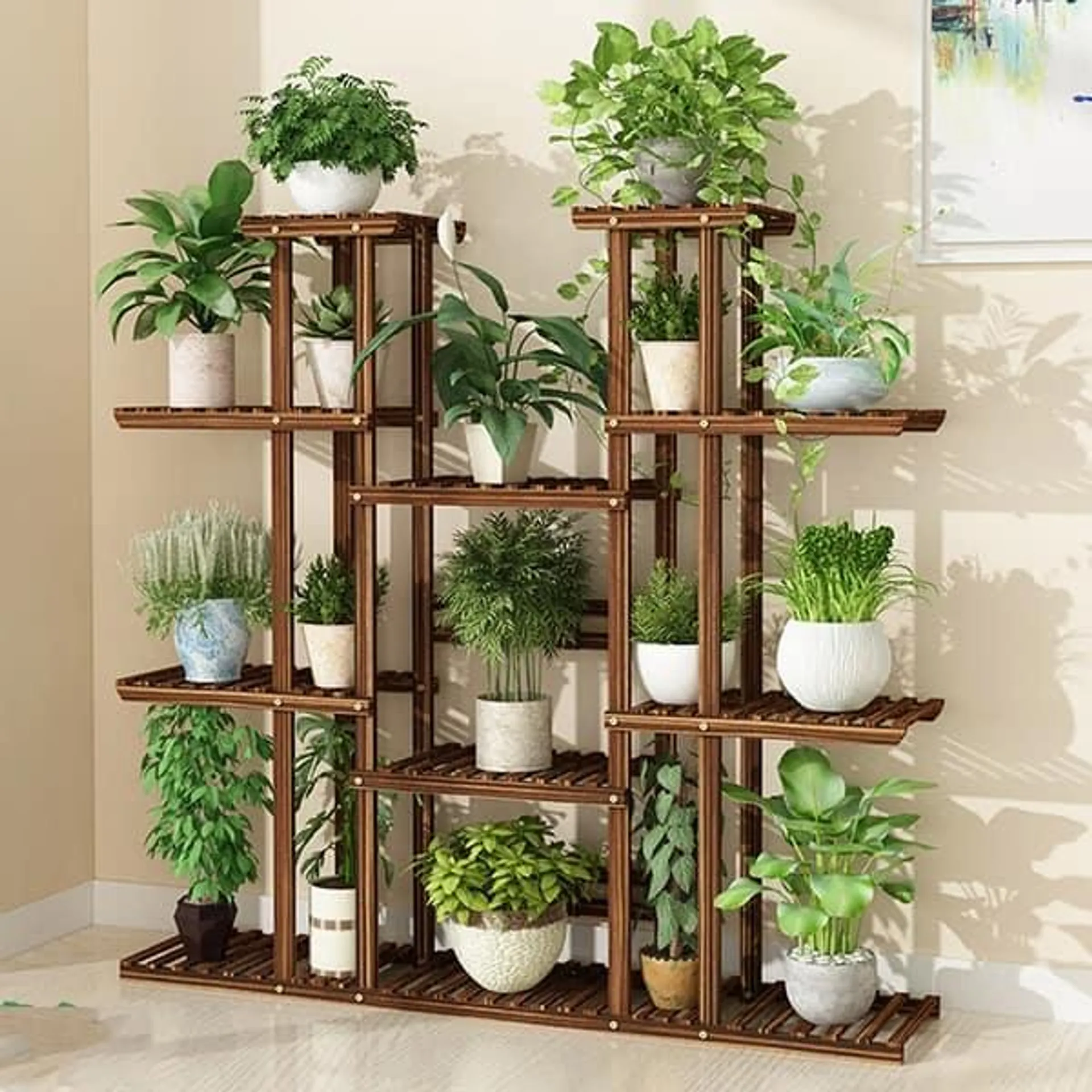 Large Multi tier Plant Stand - 46' x 10'x 45'