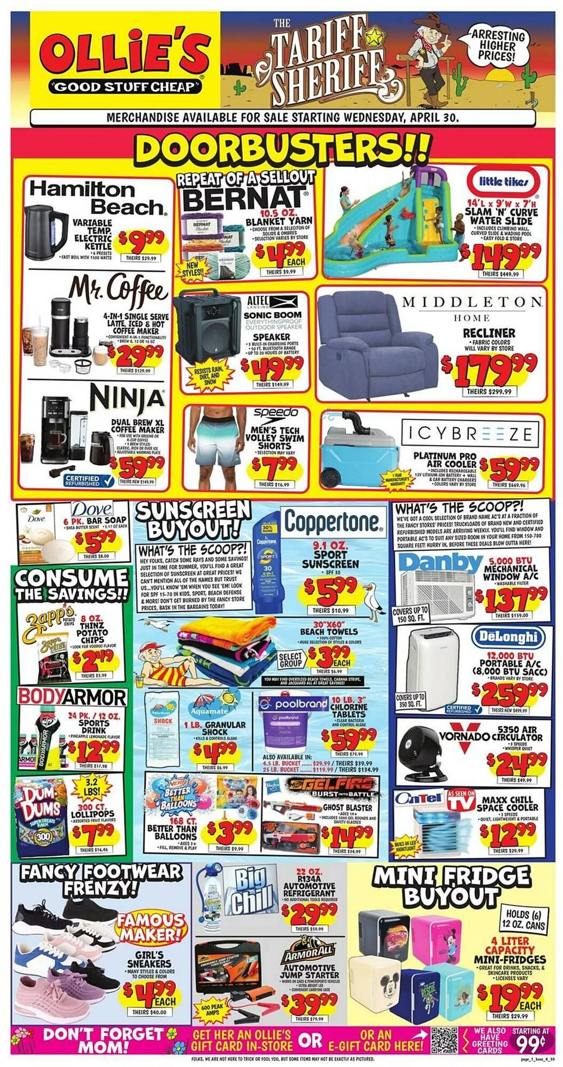 Weekly ad Ollie's Weekly Ad from April 30 to May 7 2025 - Page 1