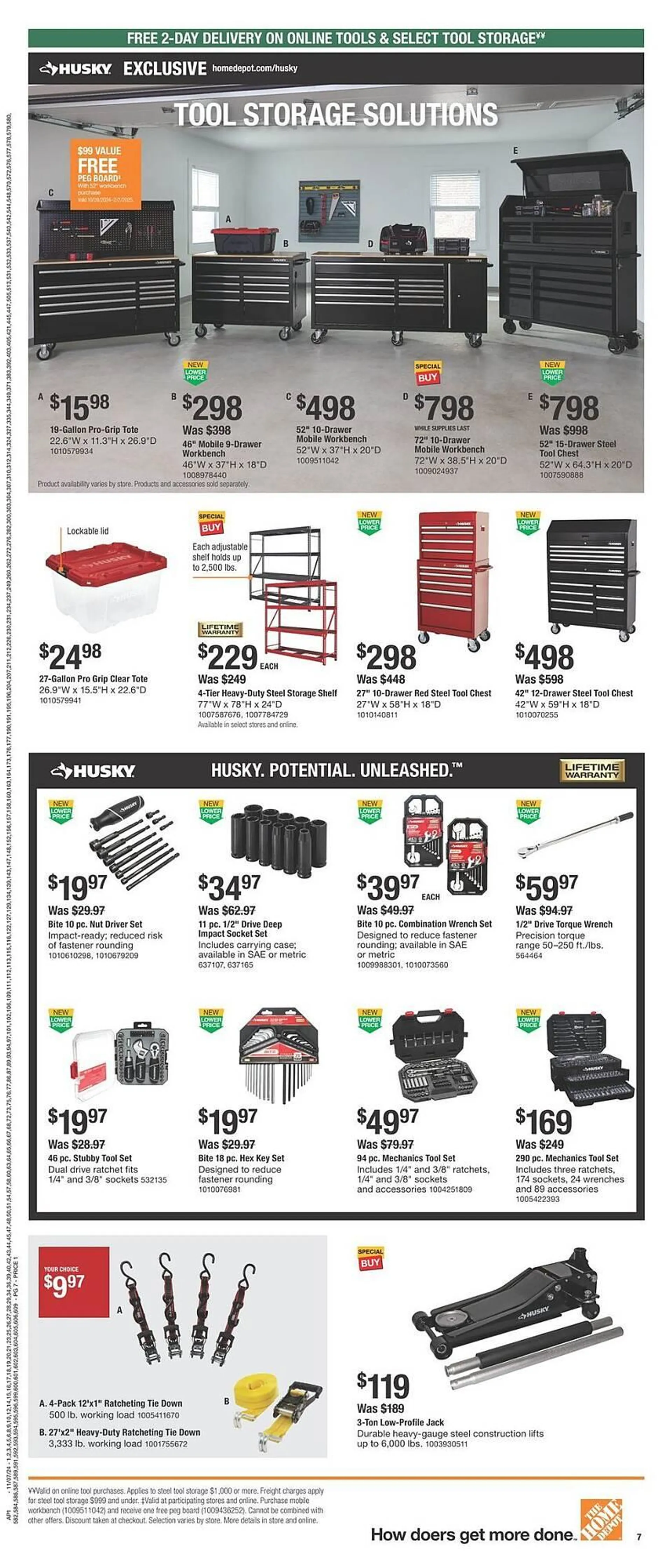 Weekly ad The Home Depot Weekly Ad from November 7 to November 27 2024 - Page 7