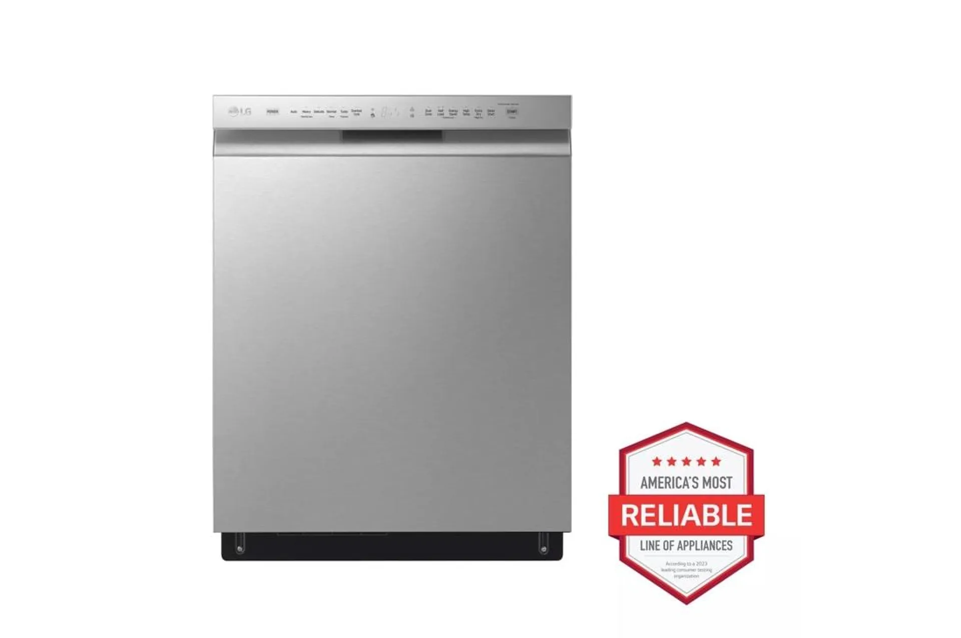 24-inch Wide Front Control Dishwasher in PrintProof™ Stainless Steel - LDFN4542S