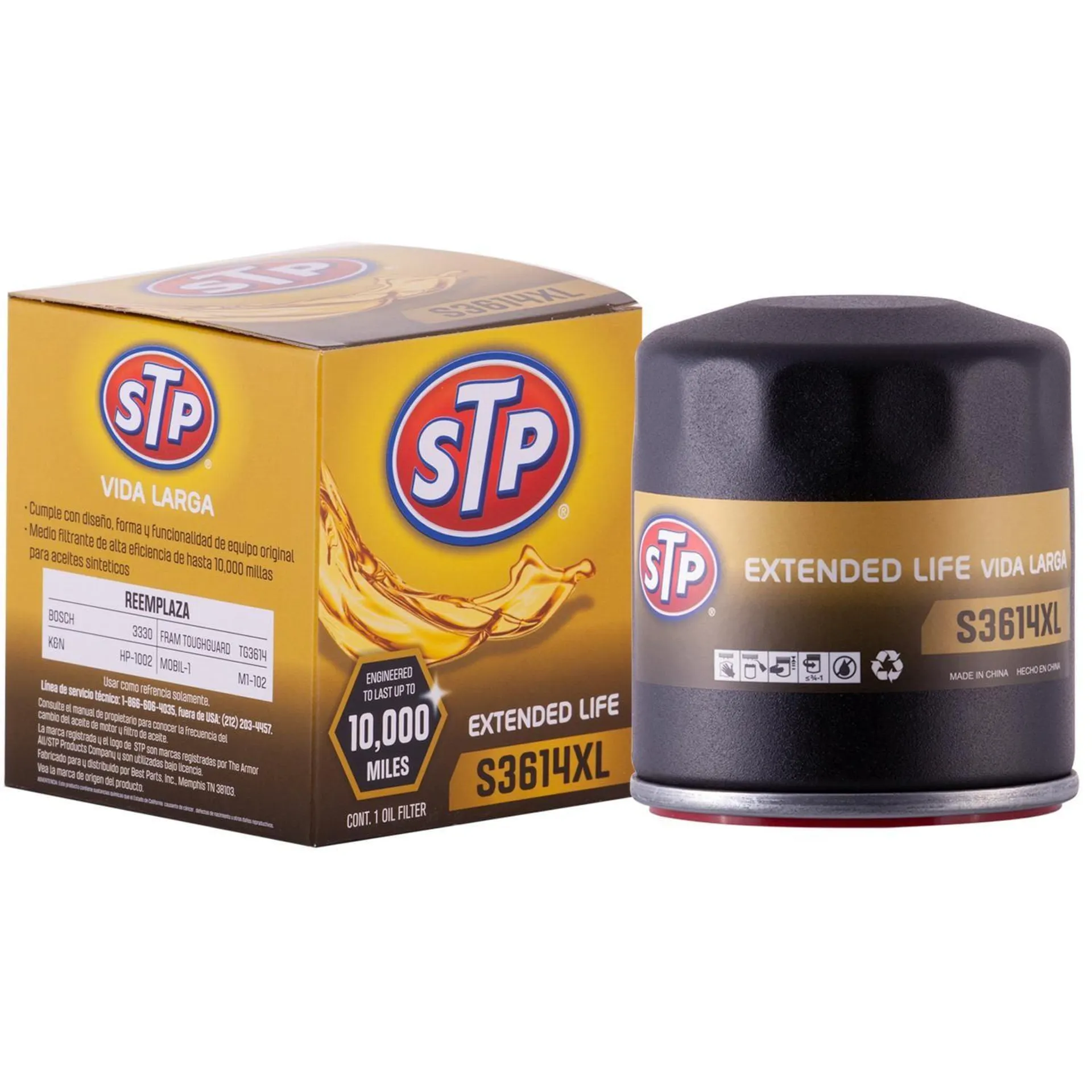 STP Extended Life Oil Filter S3614XL