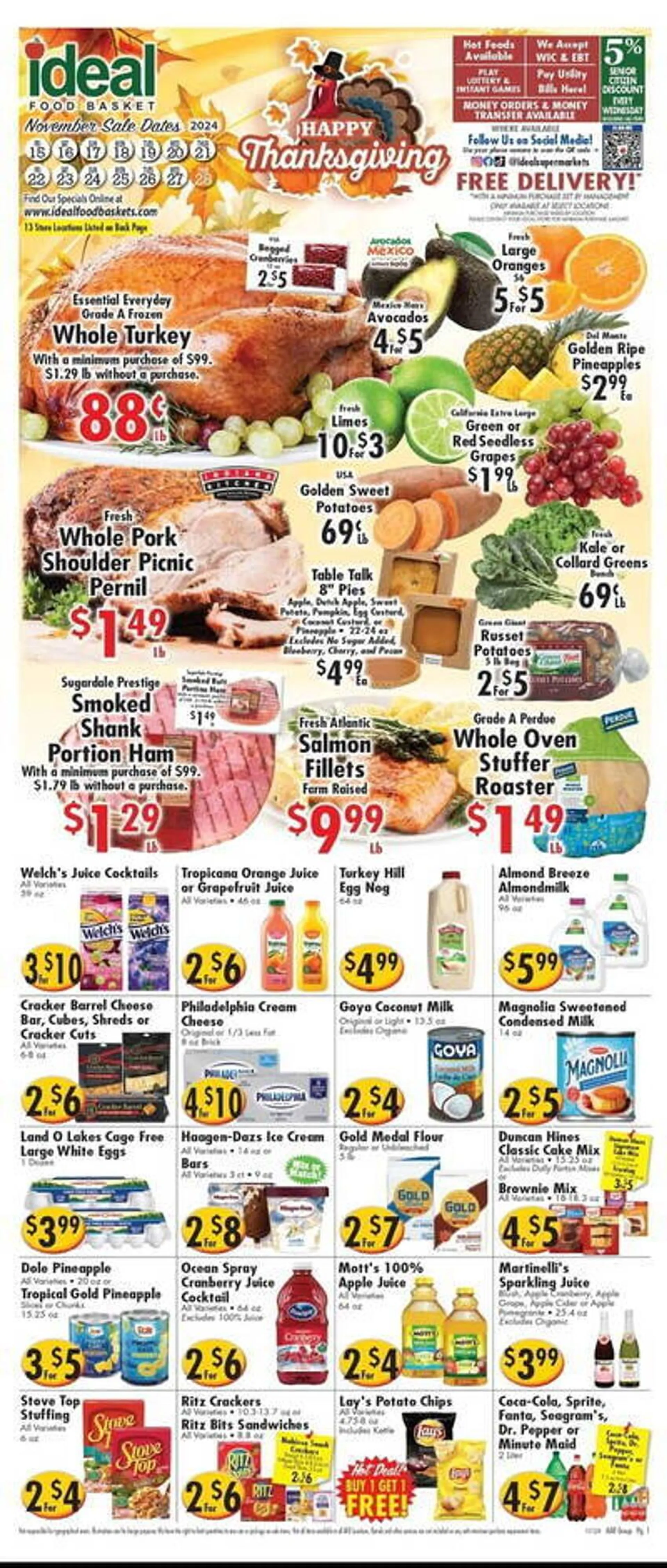 Ideal Food Basket Weekly Ad - 1