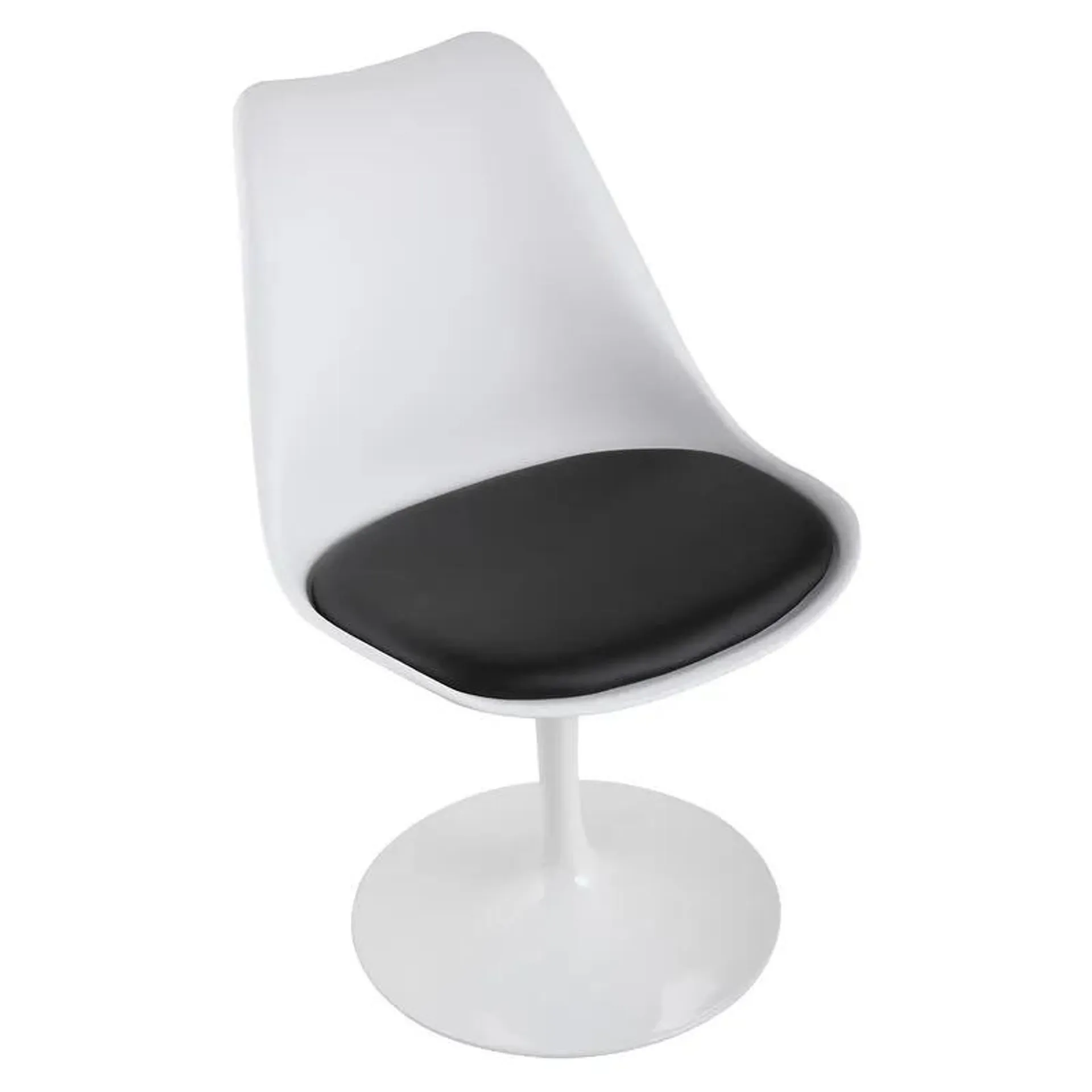 Jaxpety Tulip Swivel Chair White