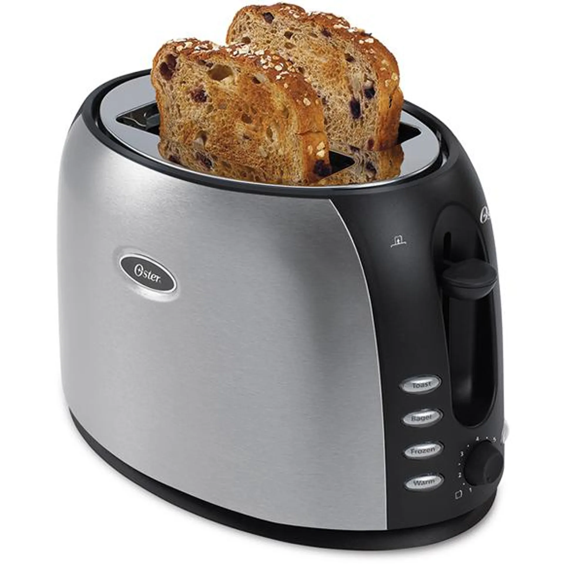 2-Slice Toaster - Brushed Stainless With Black Accents