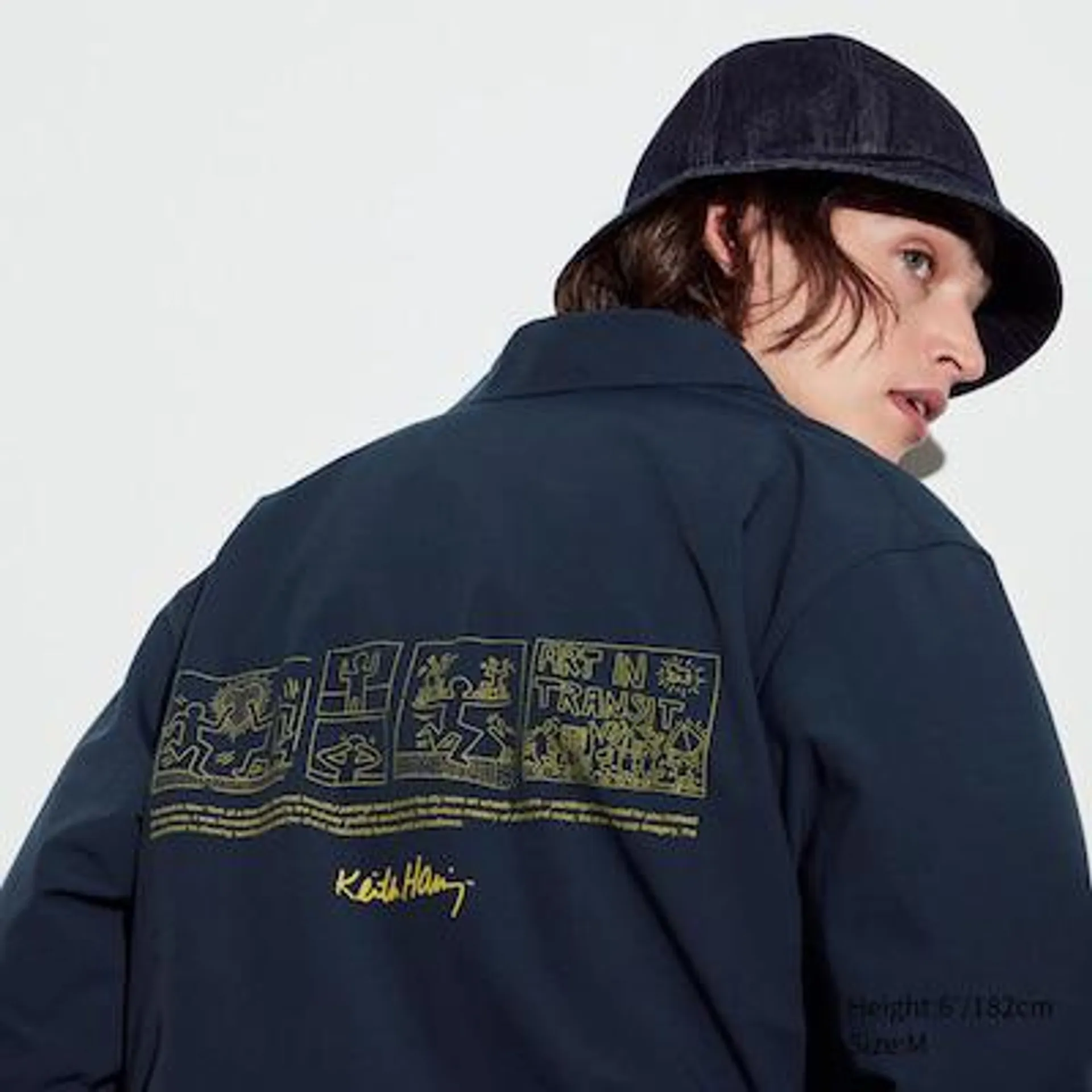 Keith Haring Subway Drawings Coach Jacket