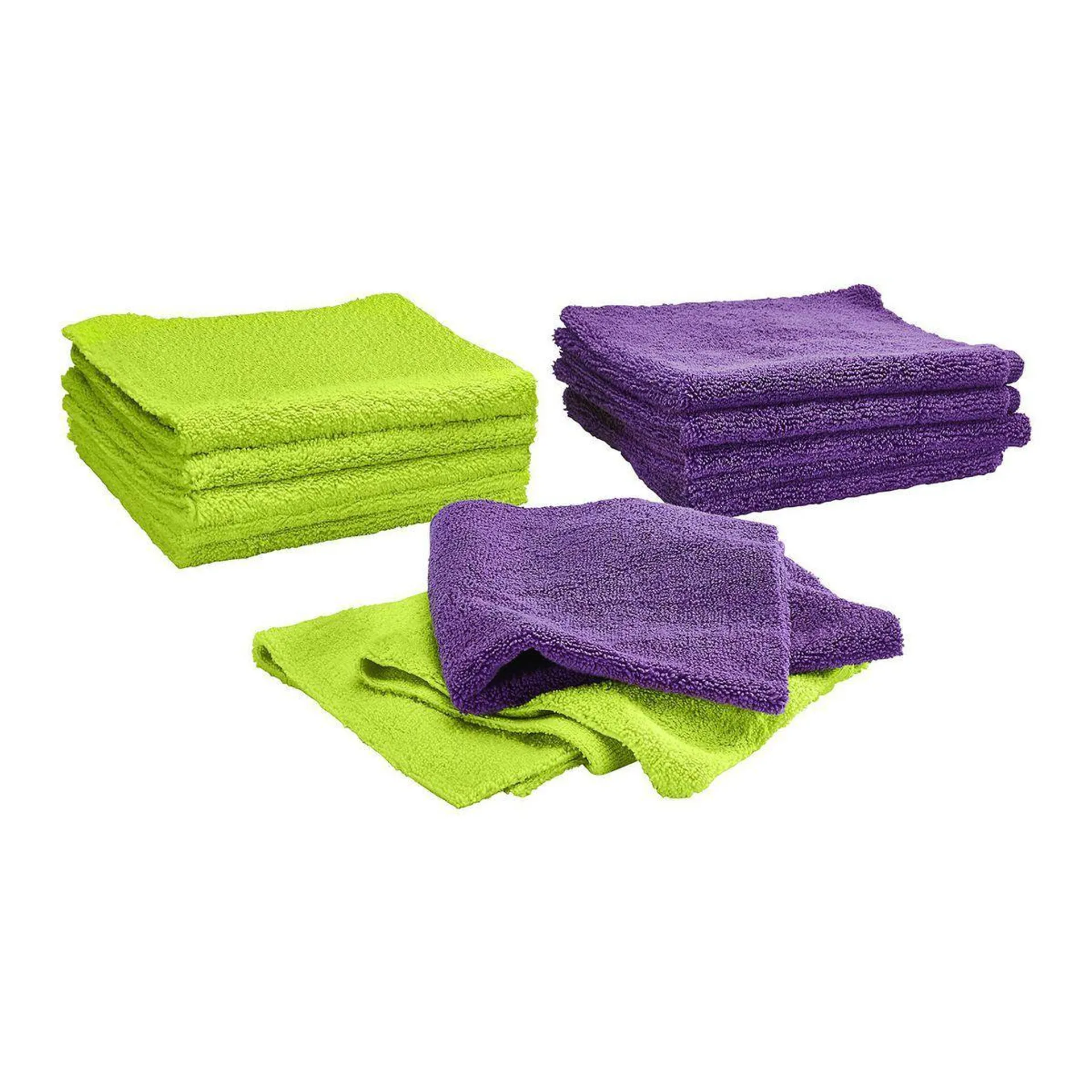 GRANT'S Ultra-Plush Edgeless Microfiber Towels, 12-Pack