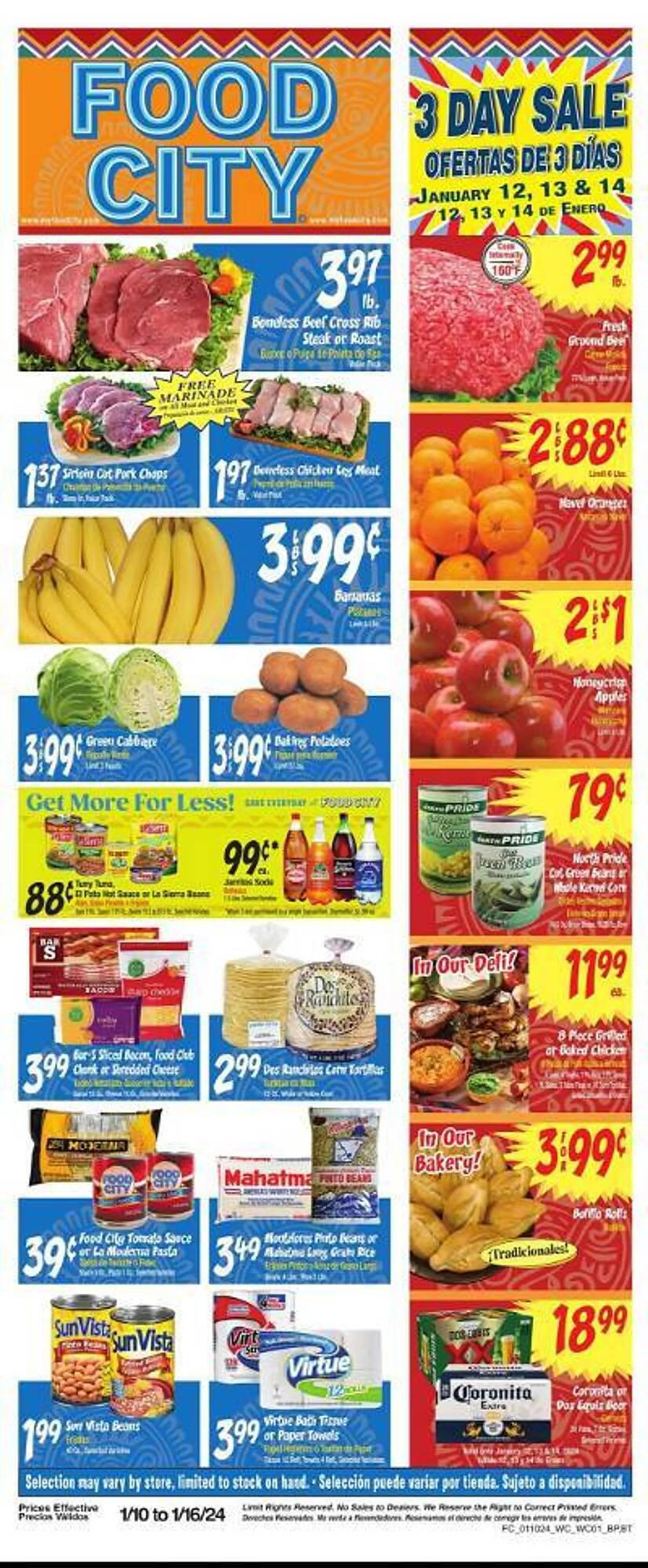 Food City Weekly Ad | Valid until 1/16/2024