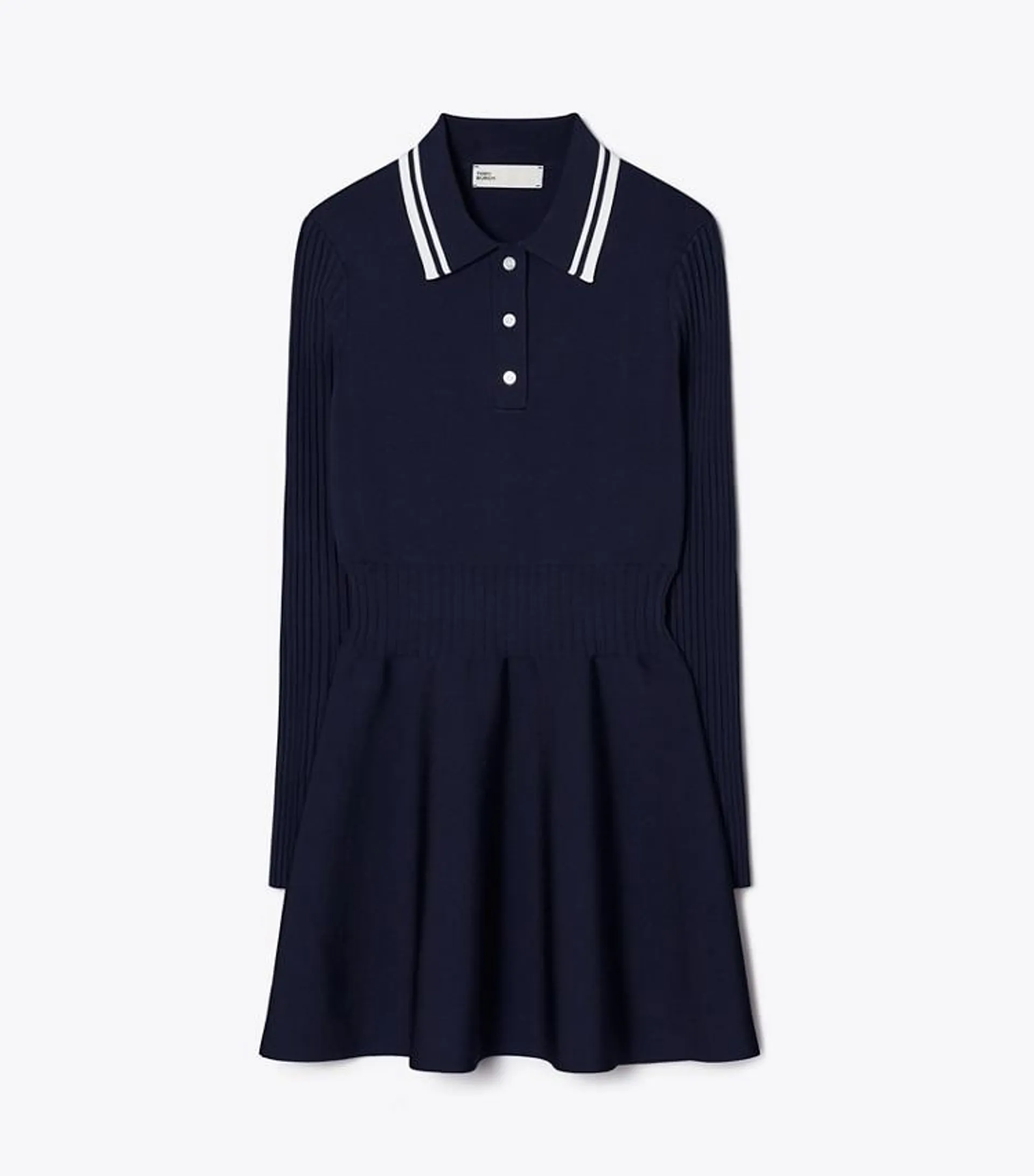 TECH KNIT POLO DRESS