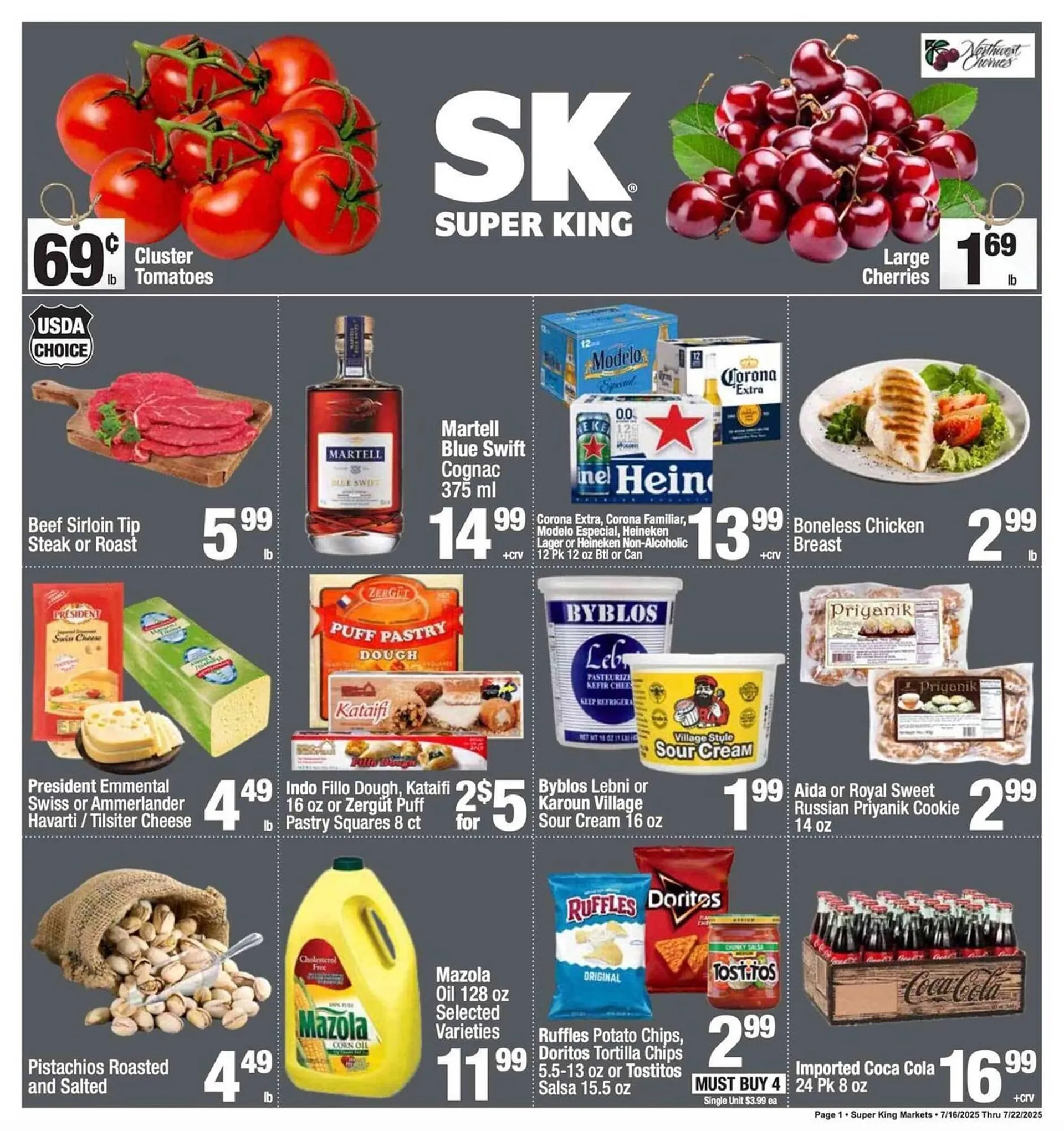 Weekly ad Super King Markets Weekly Ad from July 17 to July 22 2025 - Page 1