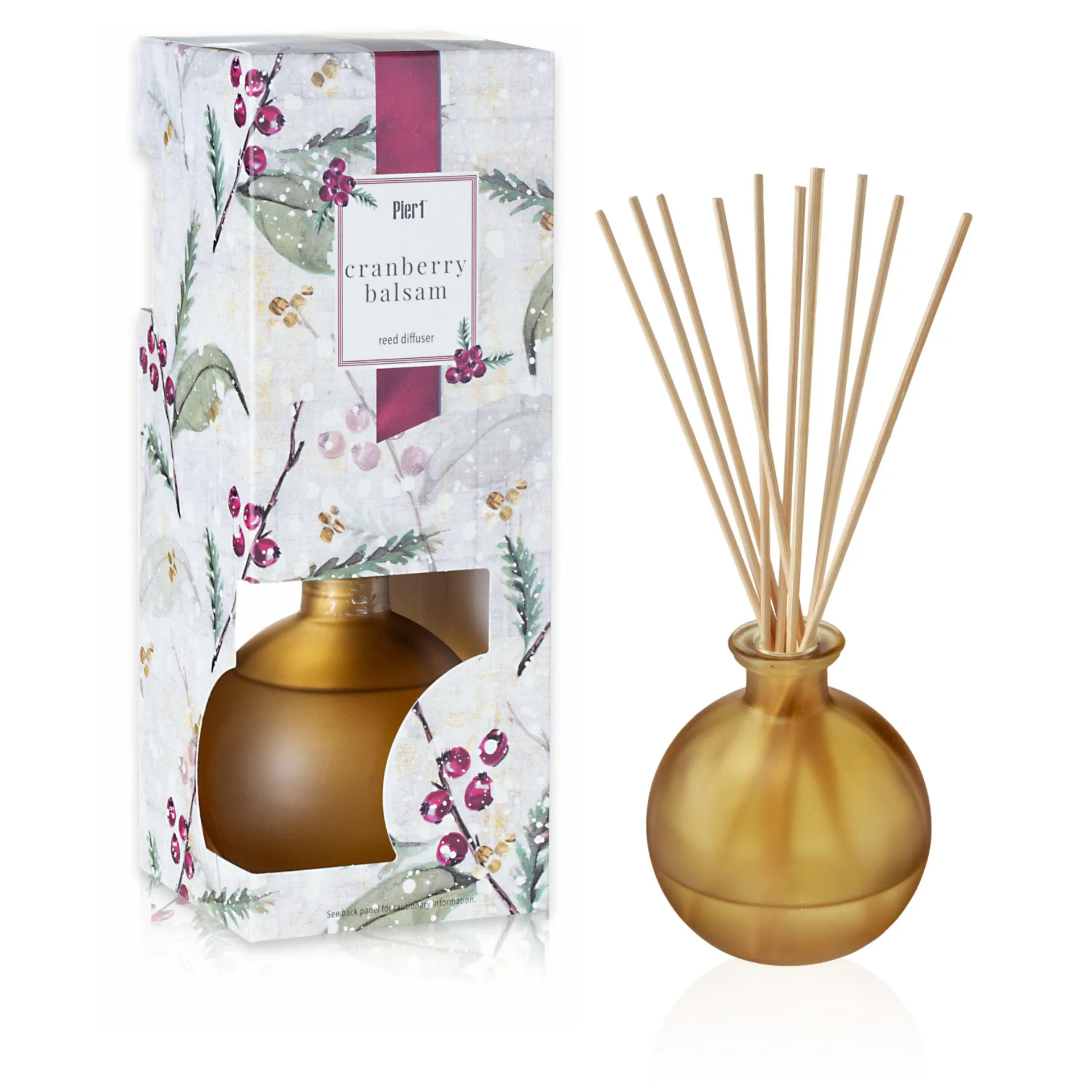 Pier 1 Cranberry Balsam Reed Diffuser
