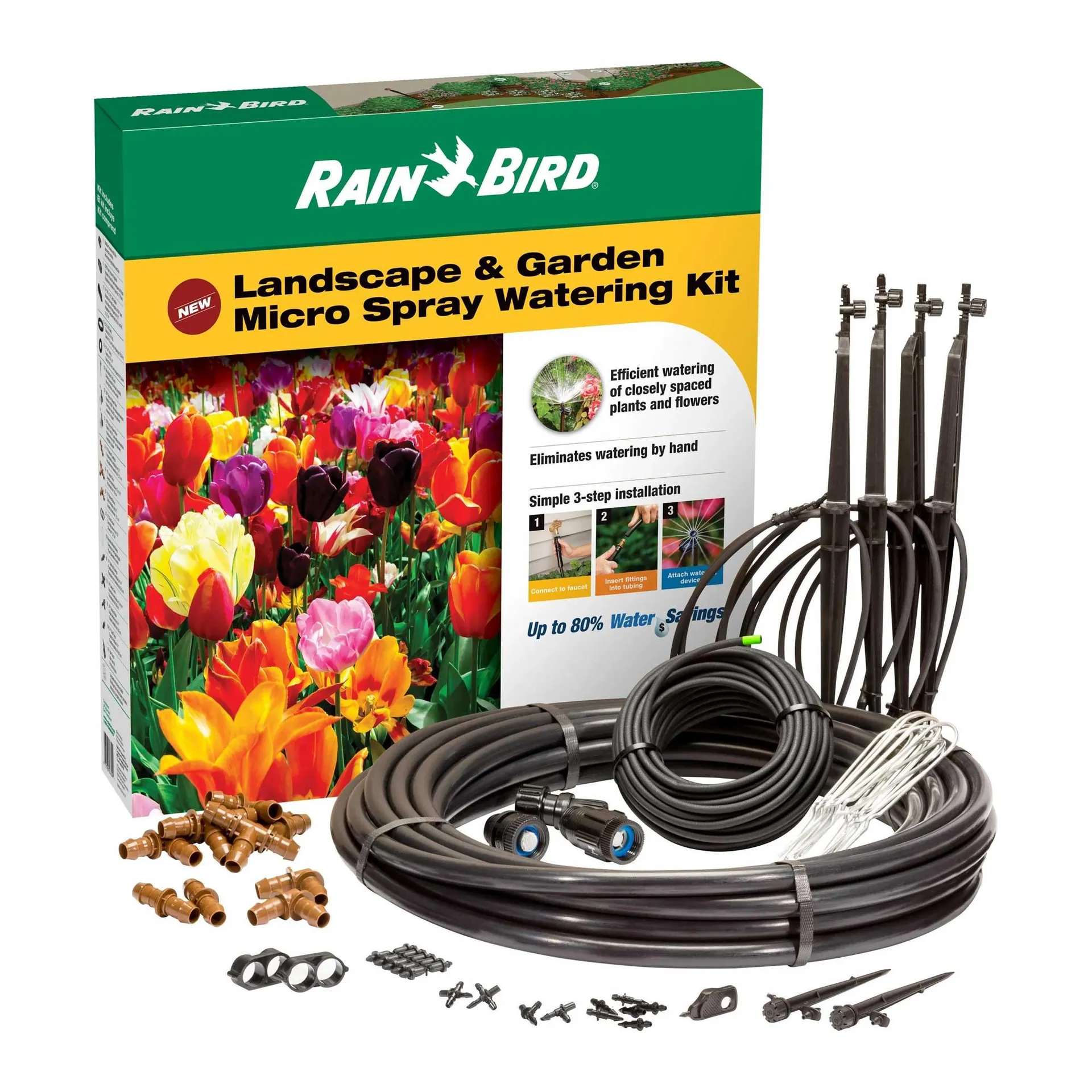 Rain Bird® Drip Irrigation Emitter Tubing - 1/4" x 50'