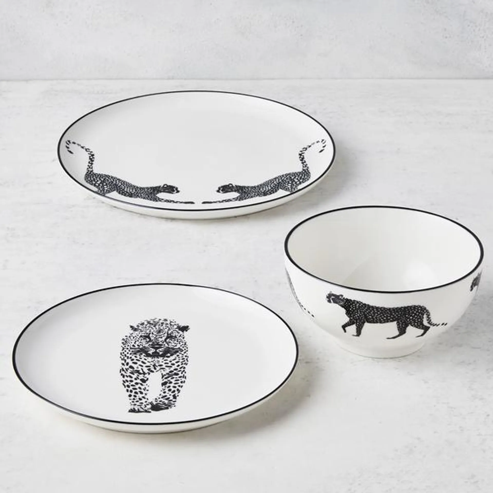 Nikki Chu - Cheetah Dinnerware Sets