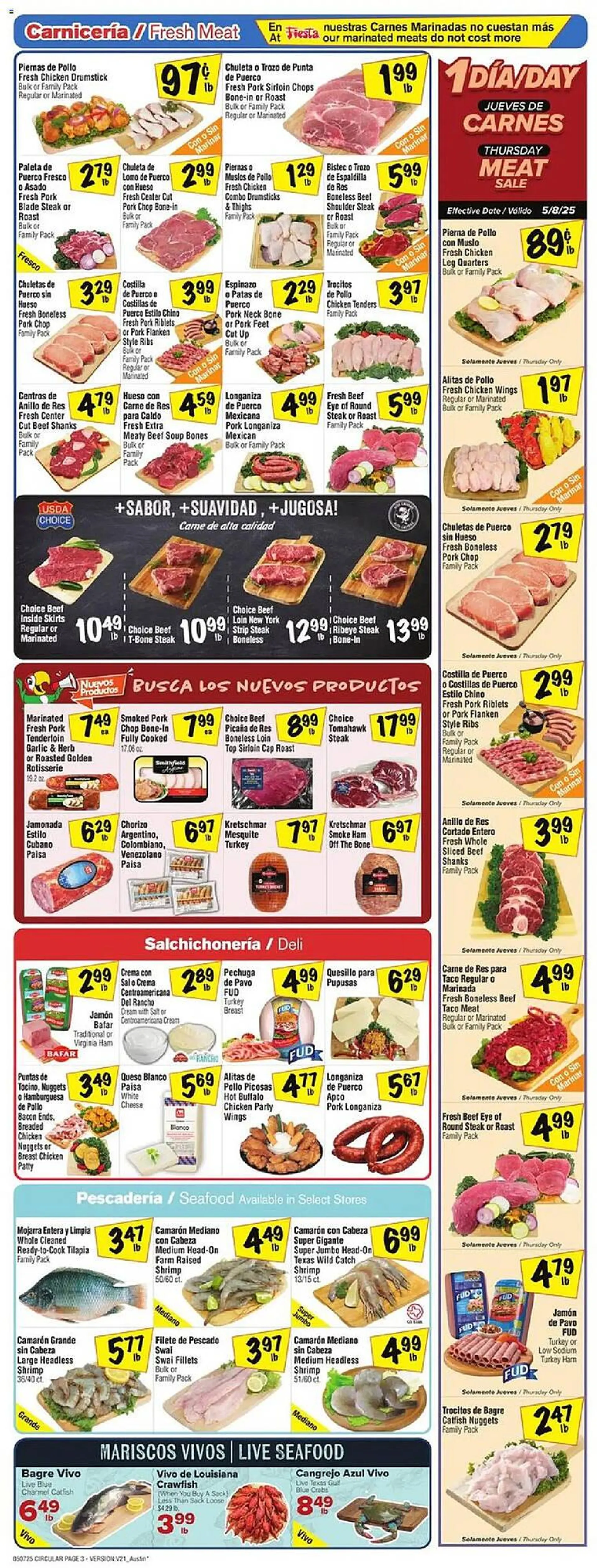 Weekly ad Fiesta Mart Weekly Ad from May 7 to May 13 2025 - Page 3