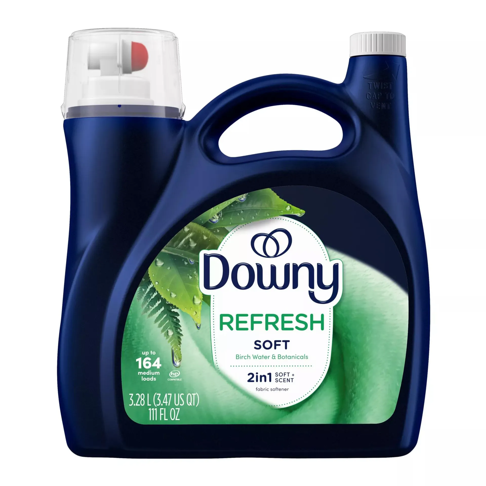 Downy Refresh Liquid Fabric Softener, 111 fl. oz. - Birch Water and Botanicals