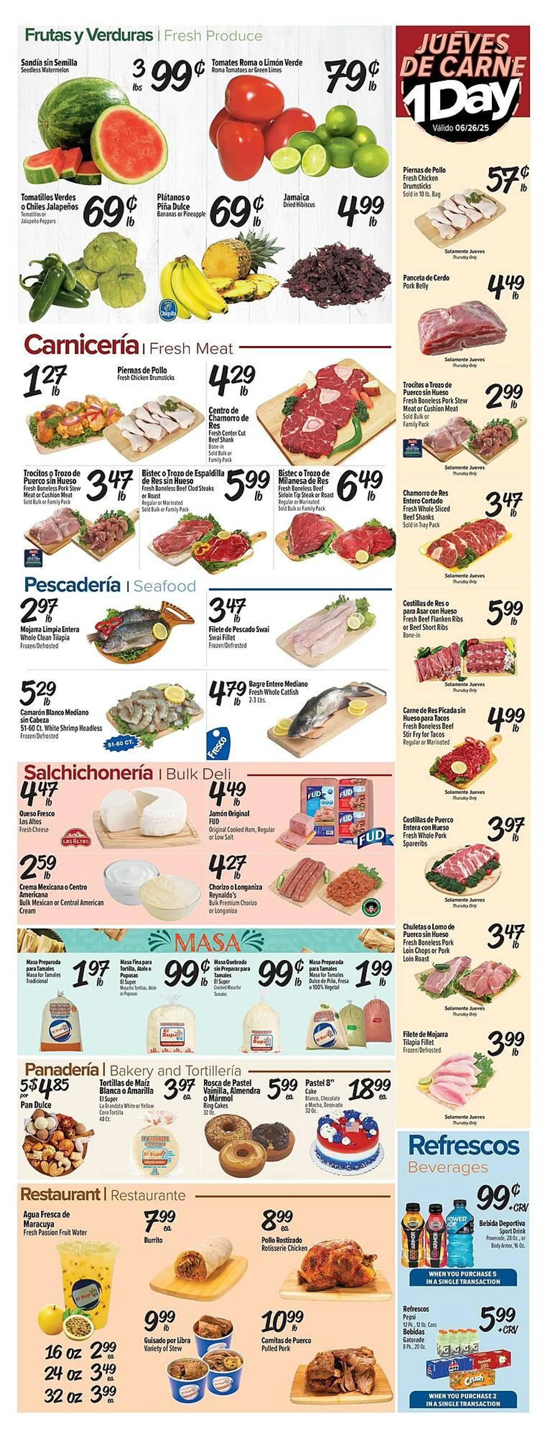 Weekly ad El Super Weekly Ad from June 25 to July 1 2025 - Page 2