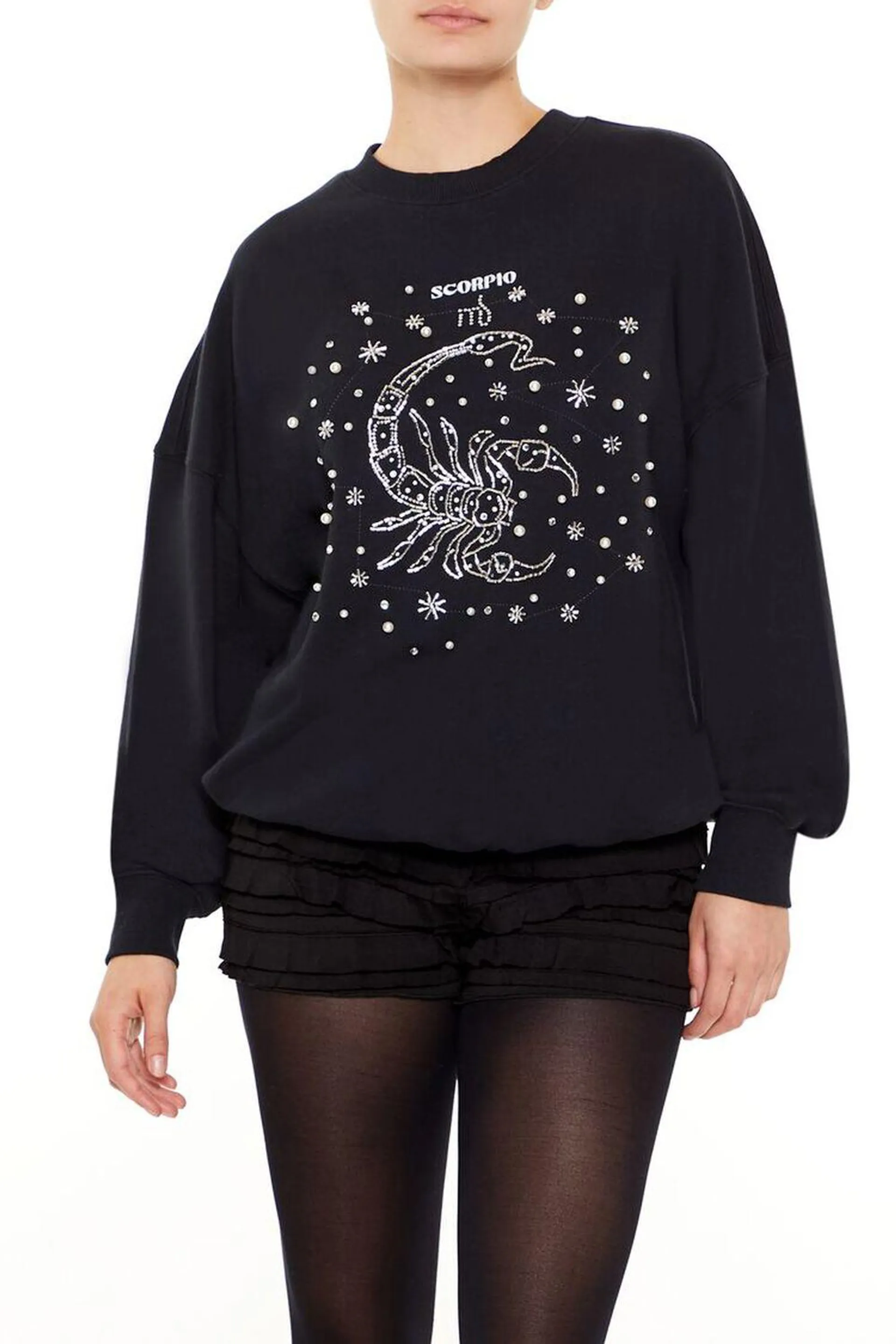 Beaded Scorpio Pullover