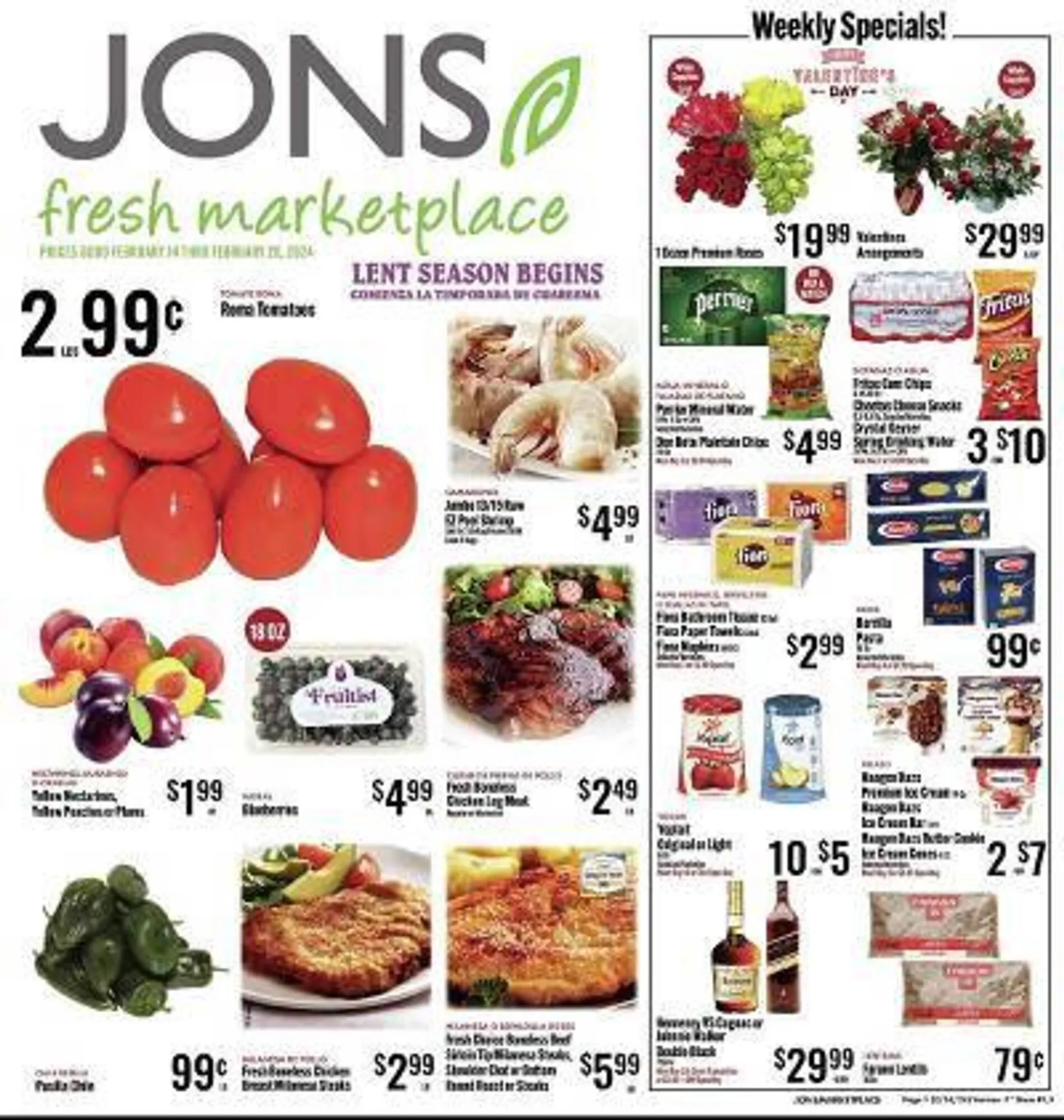 Weekly ad Jons International Weekly Ad from February 14 to February 20 2024 - Page 