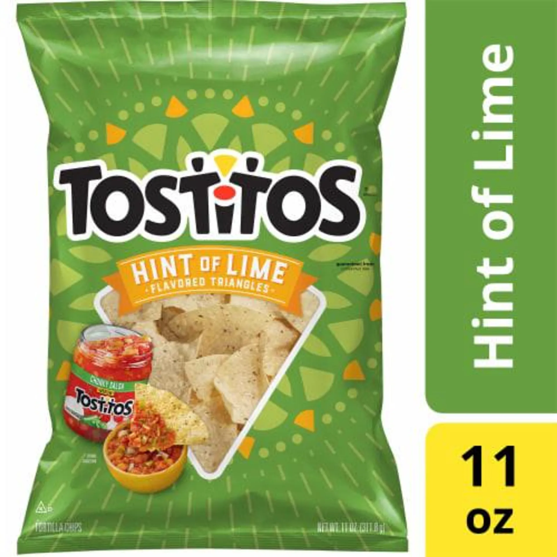 Tostitos® Hint of Lime Flavored Tortilla Chips