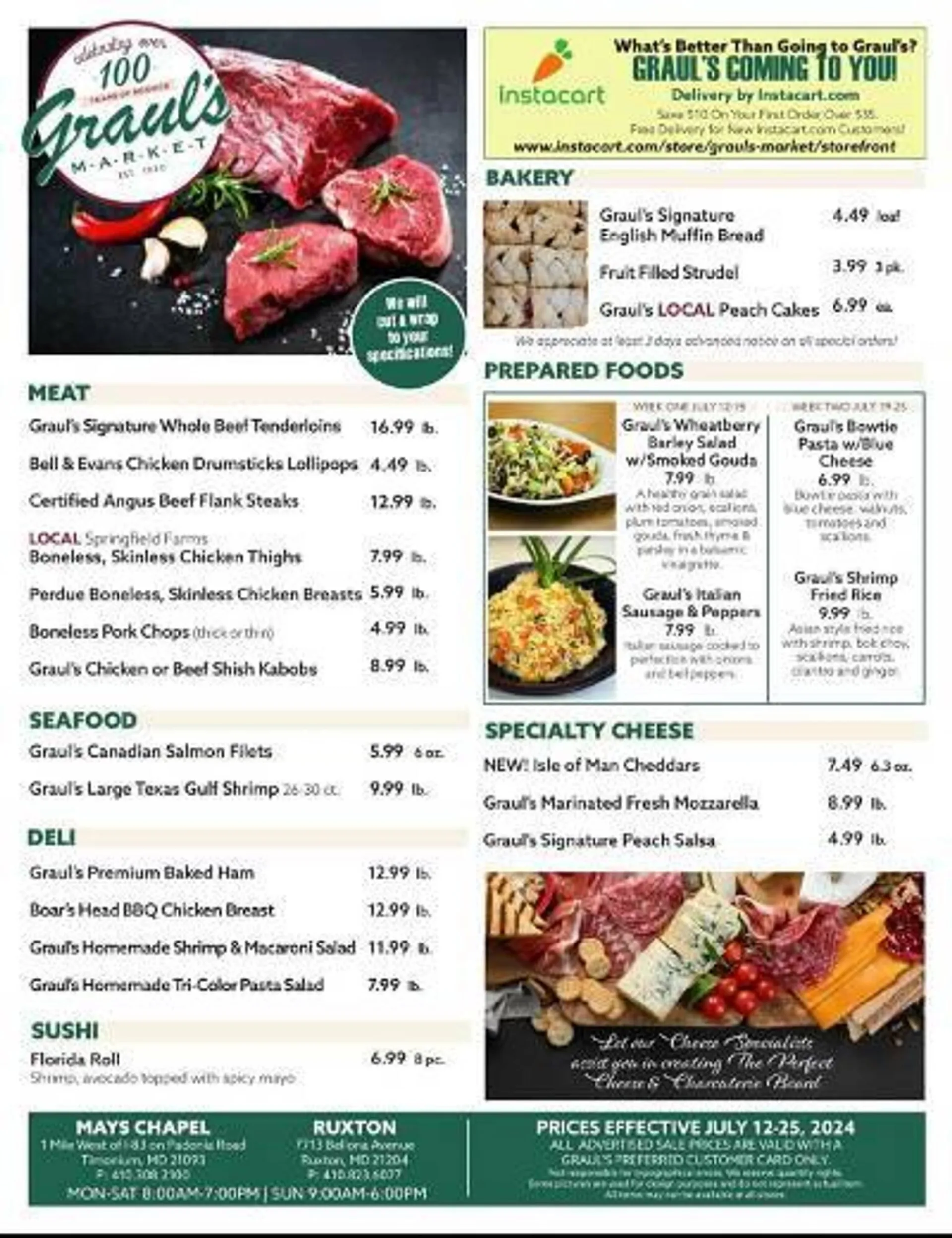 Grauls Market Weekly Ad - 1