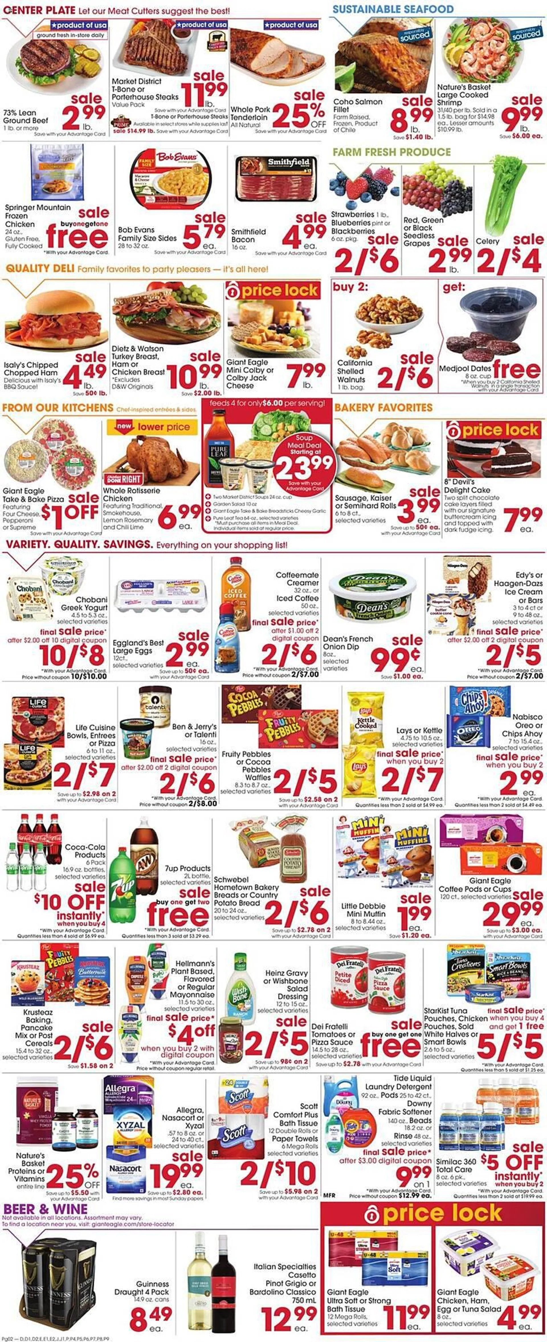 Weekly ad Giant Eagle Weekly Ad from February 29 to March 6 2024 - Page 2