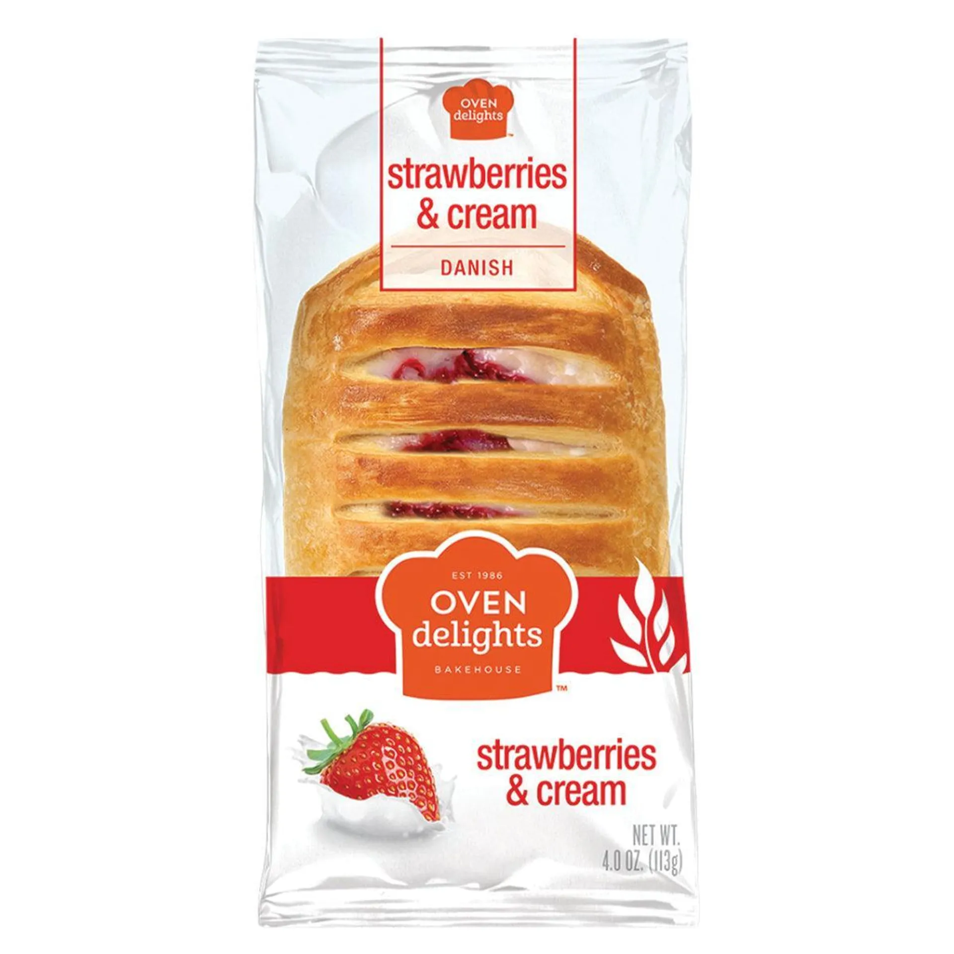 Oven Delights Strawberry&Cream Danish