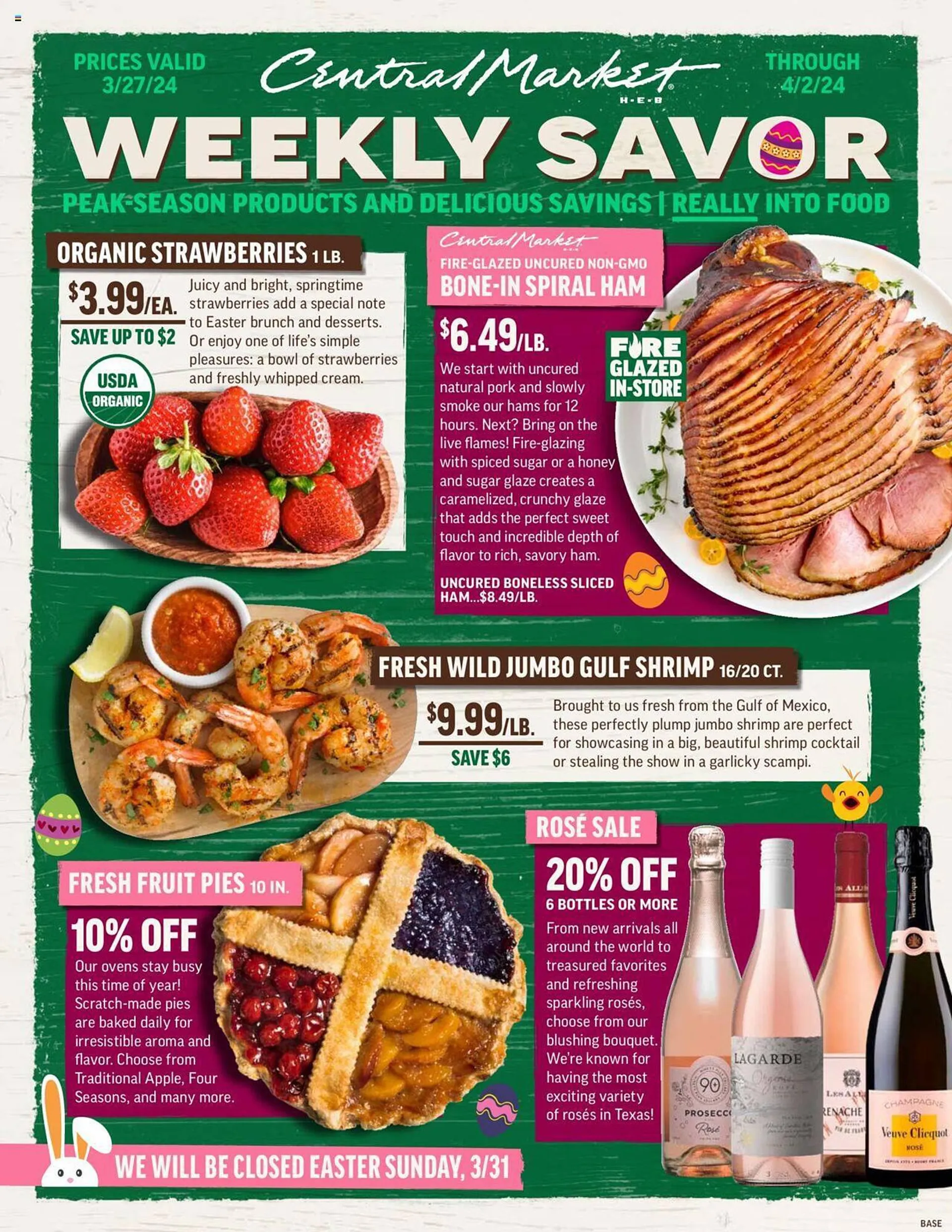 Weekly ad Central Market Weekly Ad from March 27 to April 2 2024 - Page 1