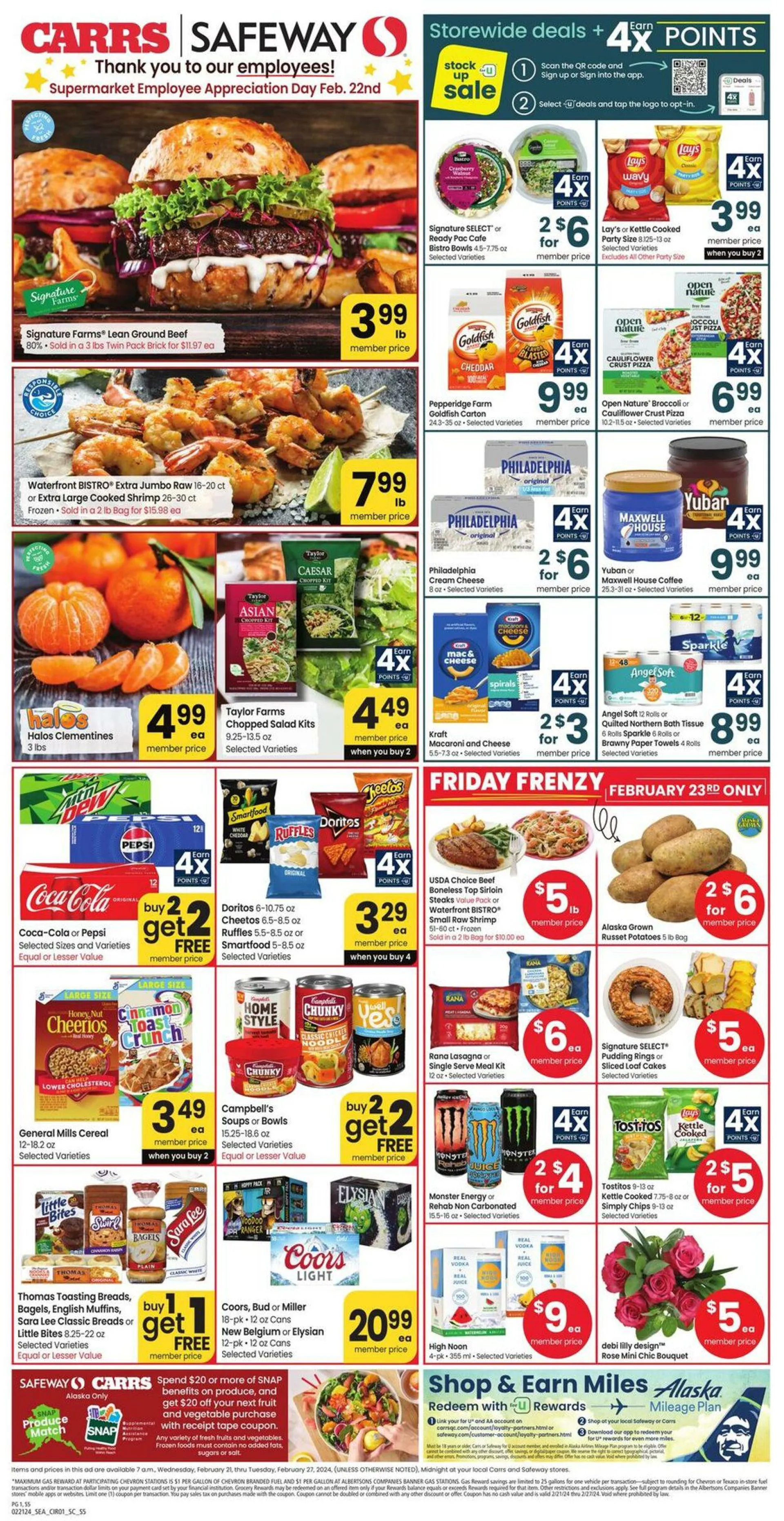 Weekly ad Carrs from February 21 to February 27 2024 - Page 