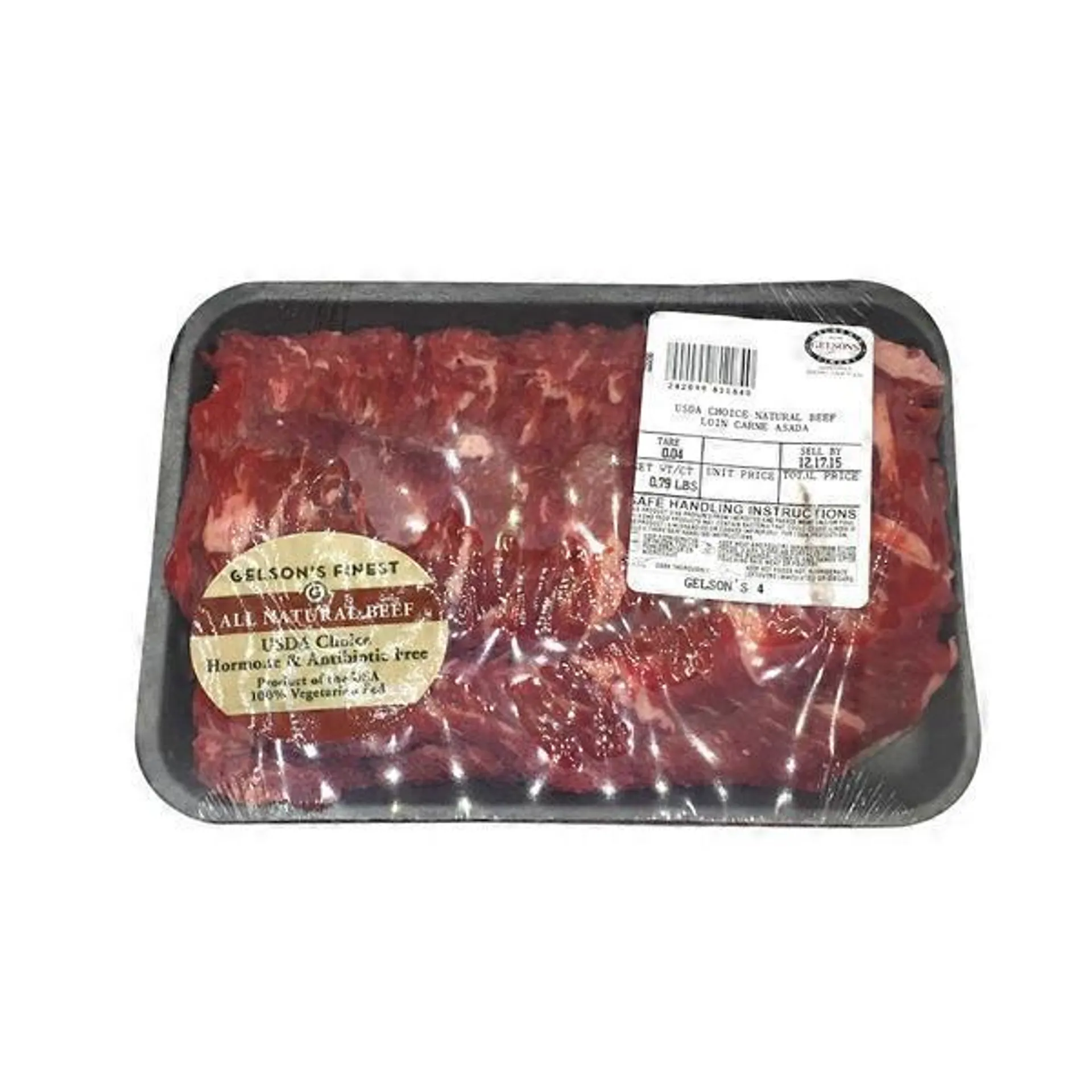 Gelson's Beef Loin Carne Asada