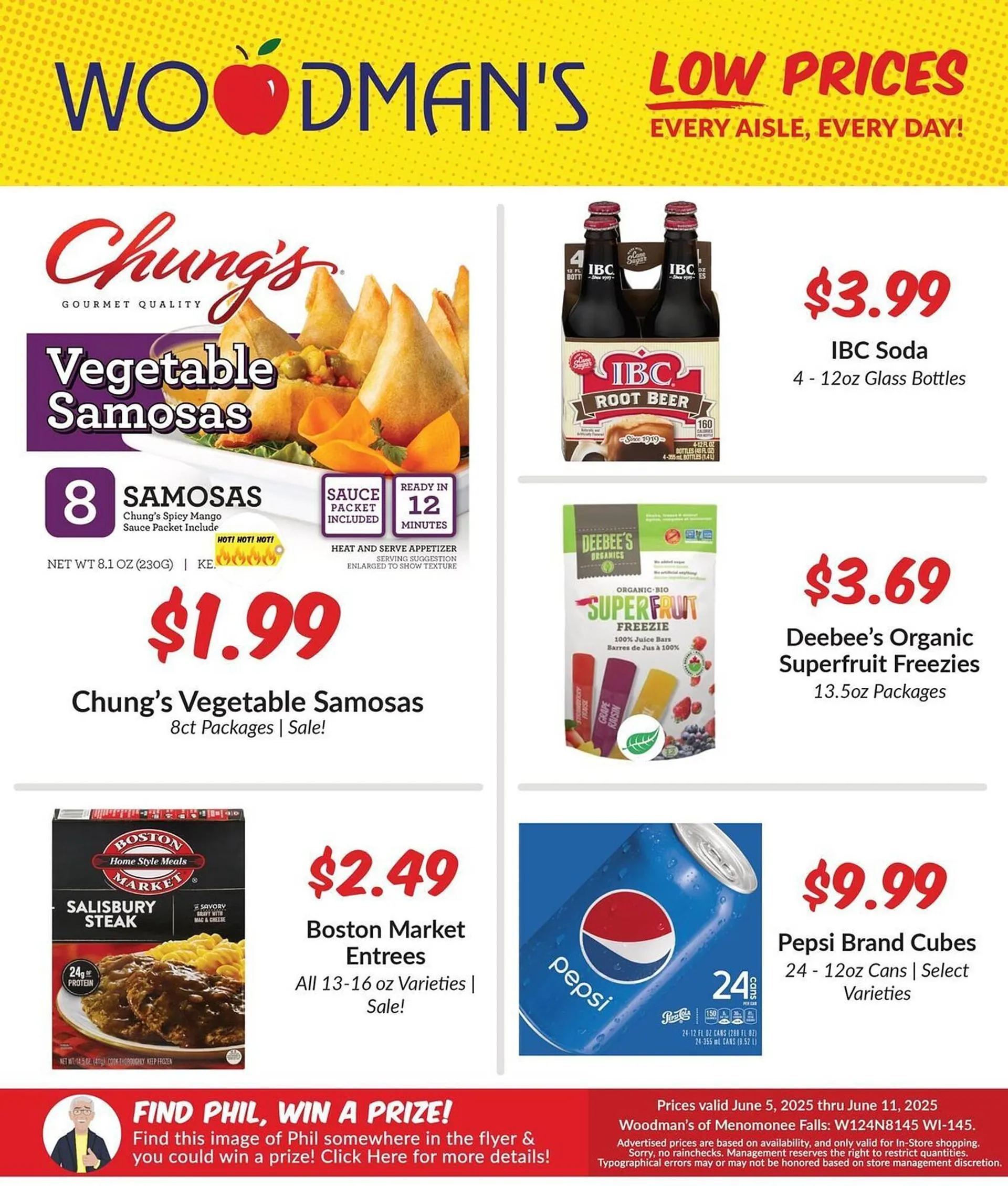 Weekly ad Woodman's Weekly Ad from June 5 to June 11 2025 - Page 1
