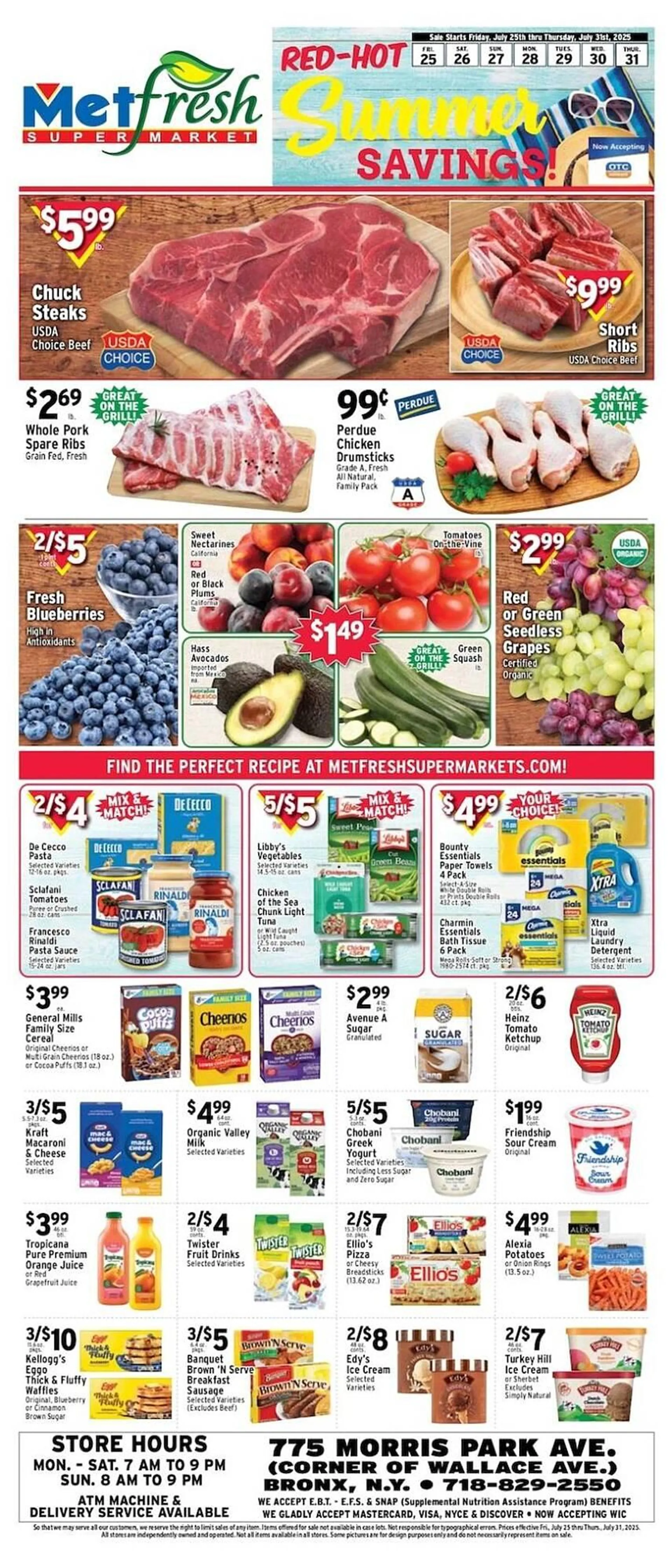 Weekly ad Met Foodmarkets Weekly Ad from July 25 to July 31 2025 - Page 1