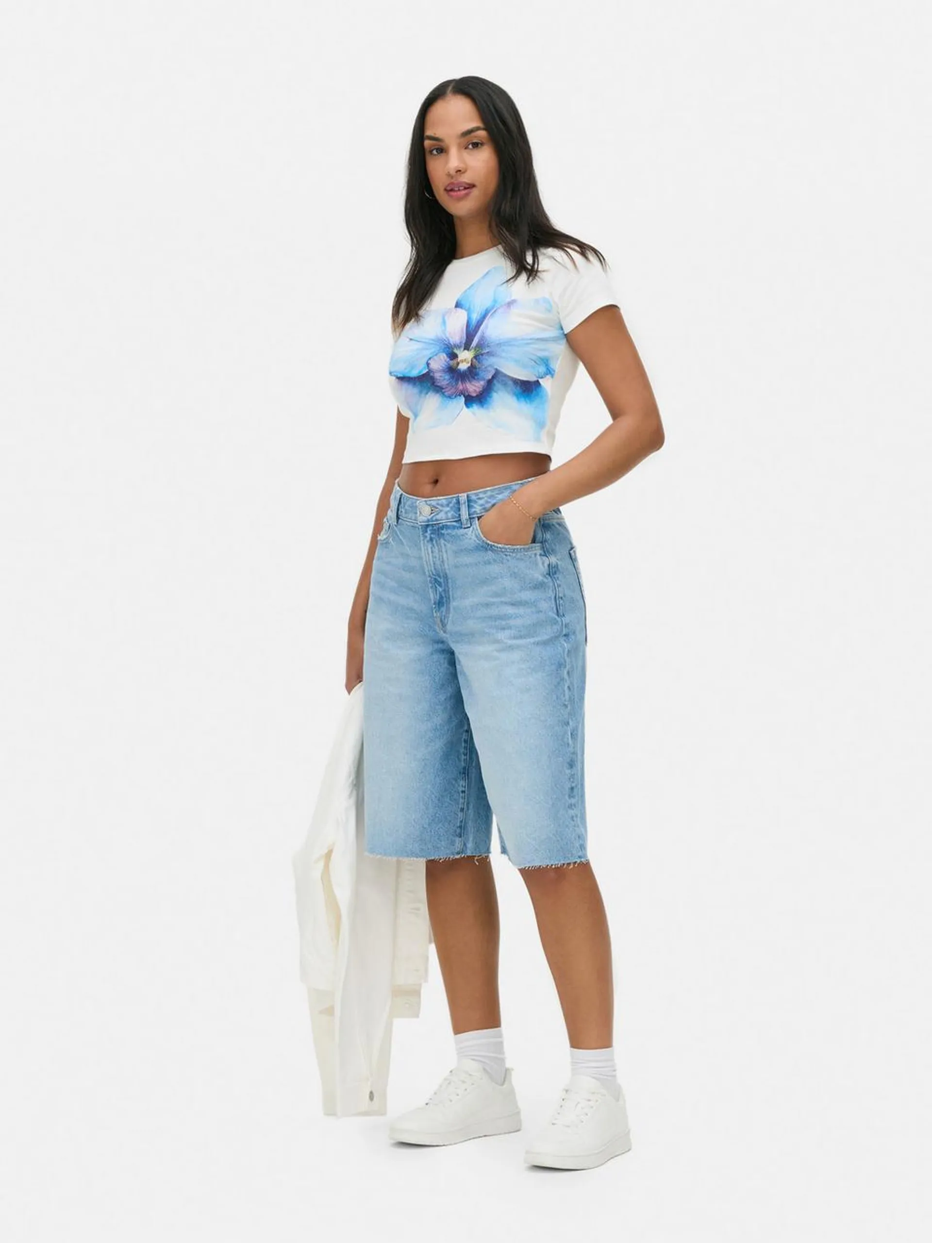 Floral Baby Tee