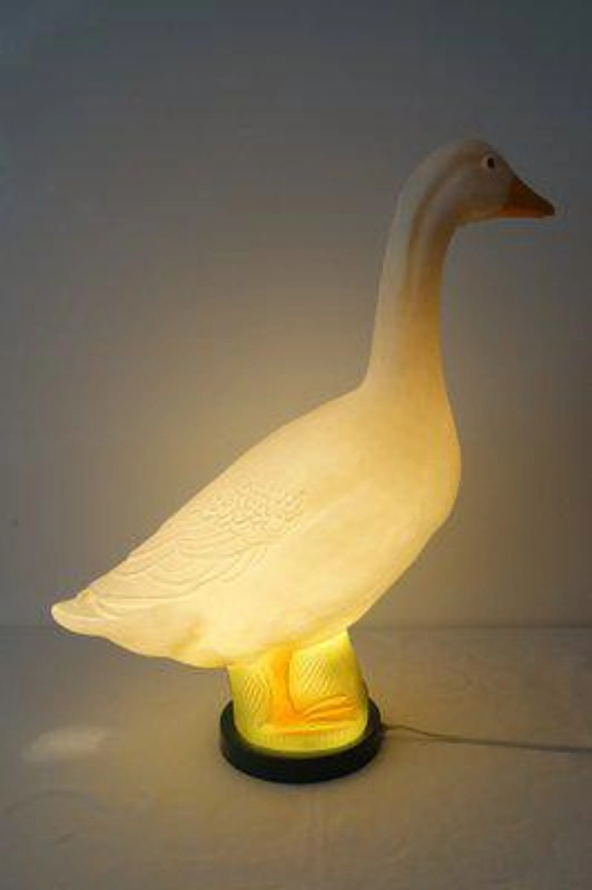 Vintage Gladys Goose Lamp from Kaplanheller, Usa, 1980s