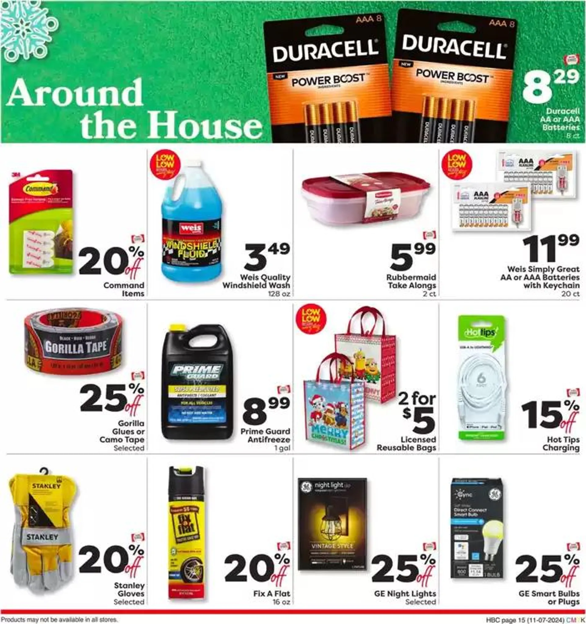 Weekly ad Weekly Ads Weis Markets from November 6 to December 4 2024 - Page 6