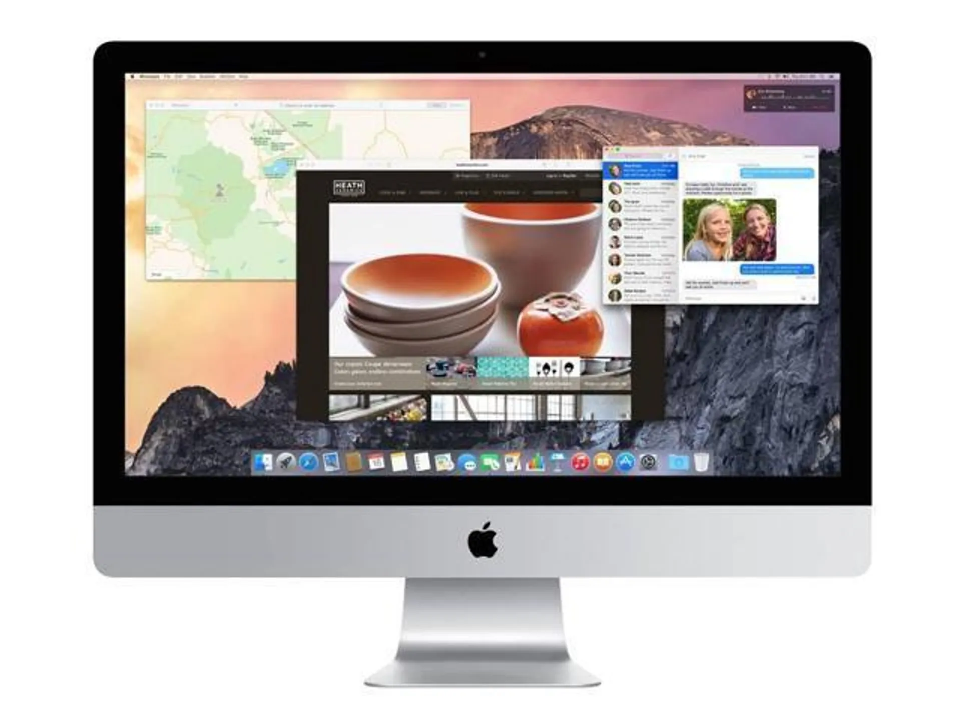 Apple A Grade Desktop Computer iMac 27-inch (Retina 5K) 4.0GHZ Quad Core i7 (Late 2014) MF886LL/A-BTO 24 GB 1 TB HDD & 128 GB SSD 5120 x 2880 Display Sierra 10.12 Includes Keyboard and Mouse