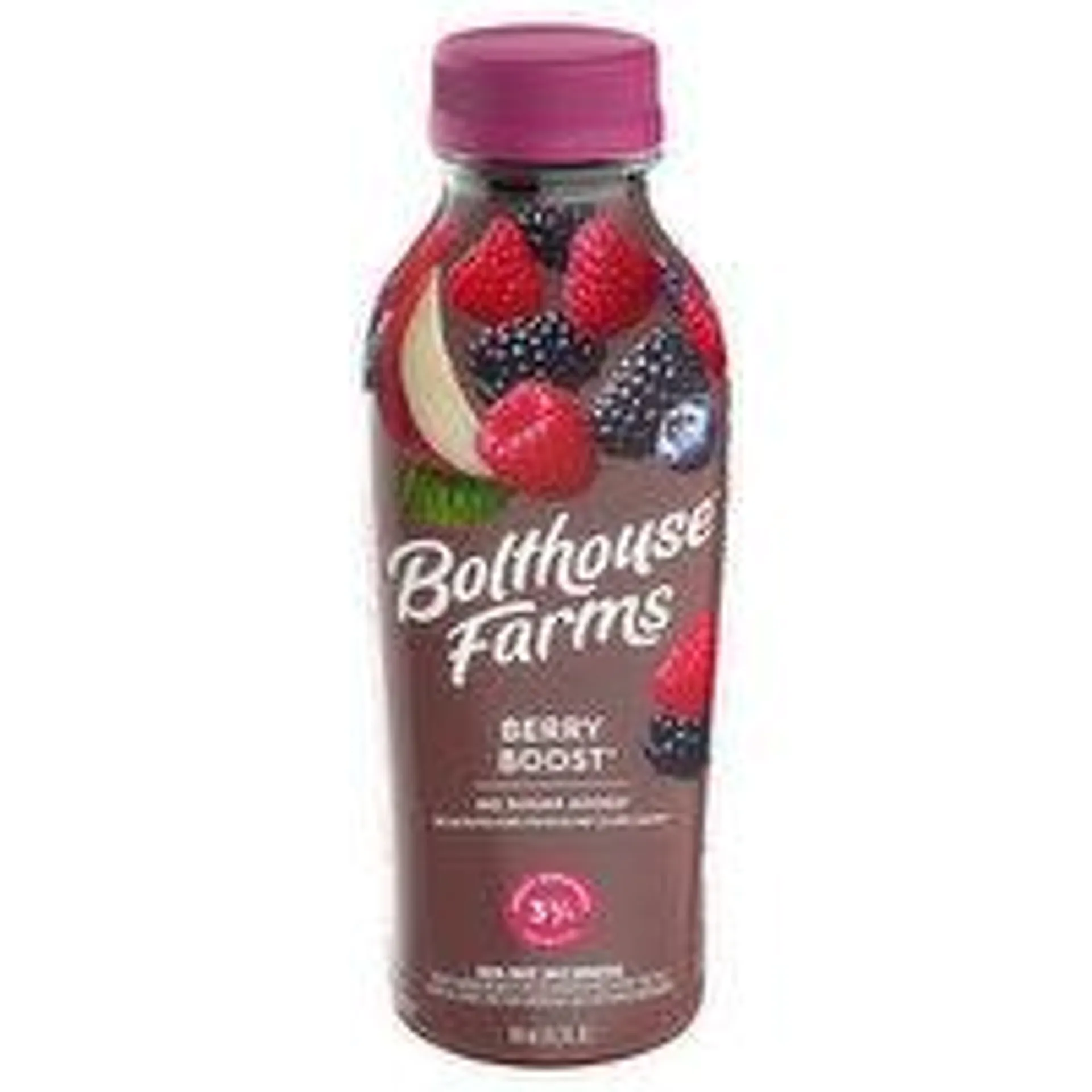 Bolthouse Farms 100% Fruit Juice Smoothie, Berry Boost - 15.2 Fluid ounce