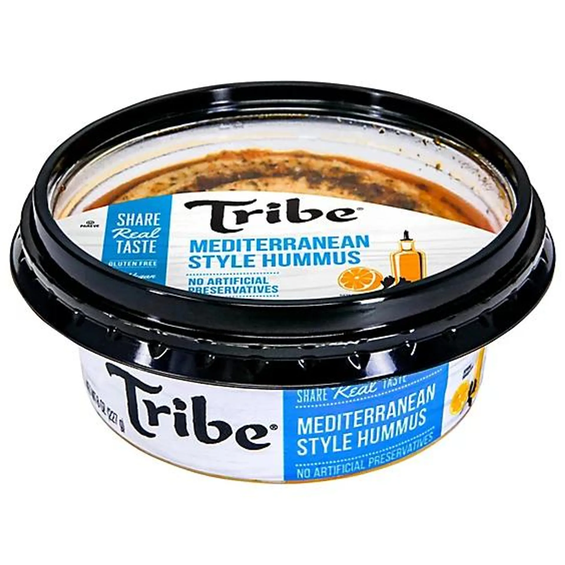 Tribe Hummus Mediterranean Style - 8 Oz