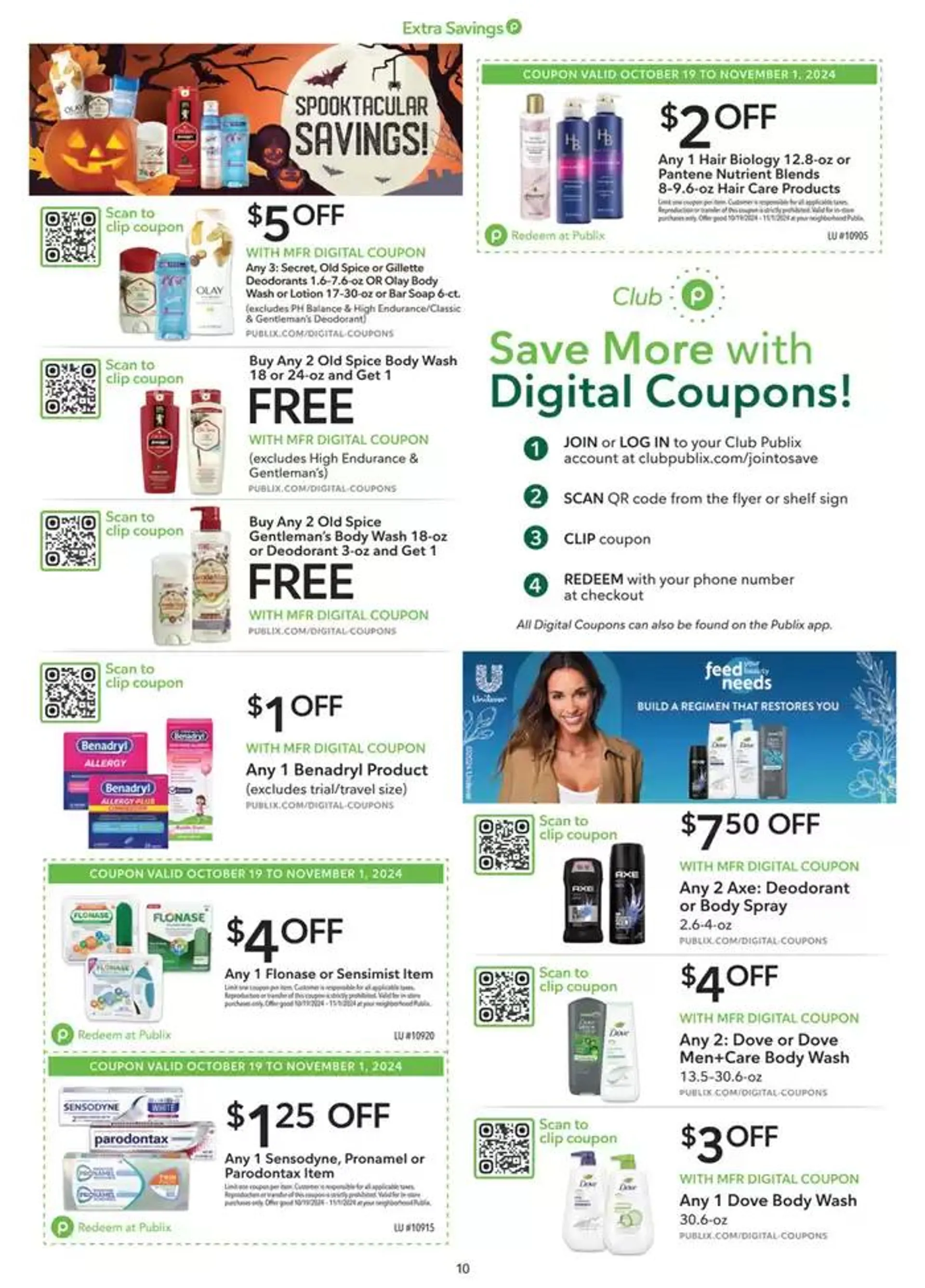 Weekly ad Publix Extra Savings from October 19 to November 1 2024 - Page 14