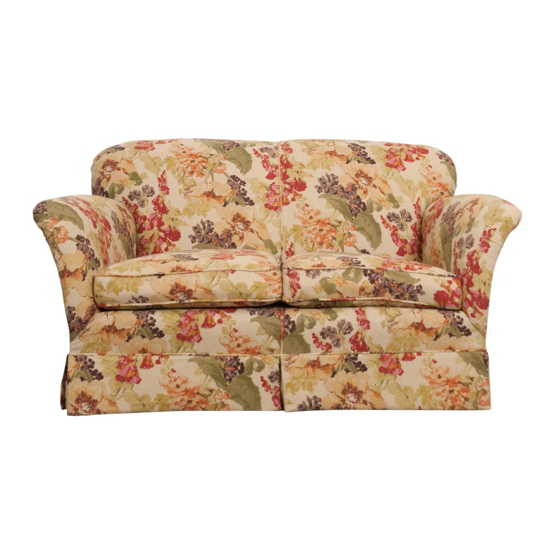 English Vintage Settee Love Seat