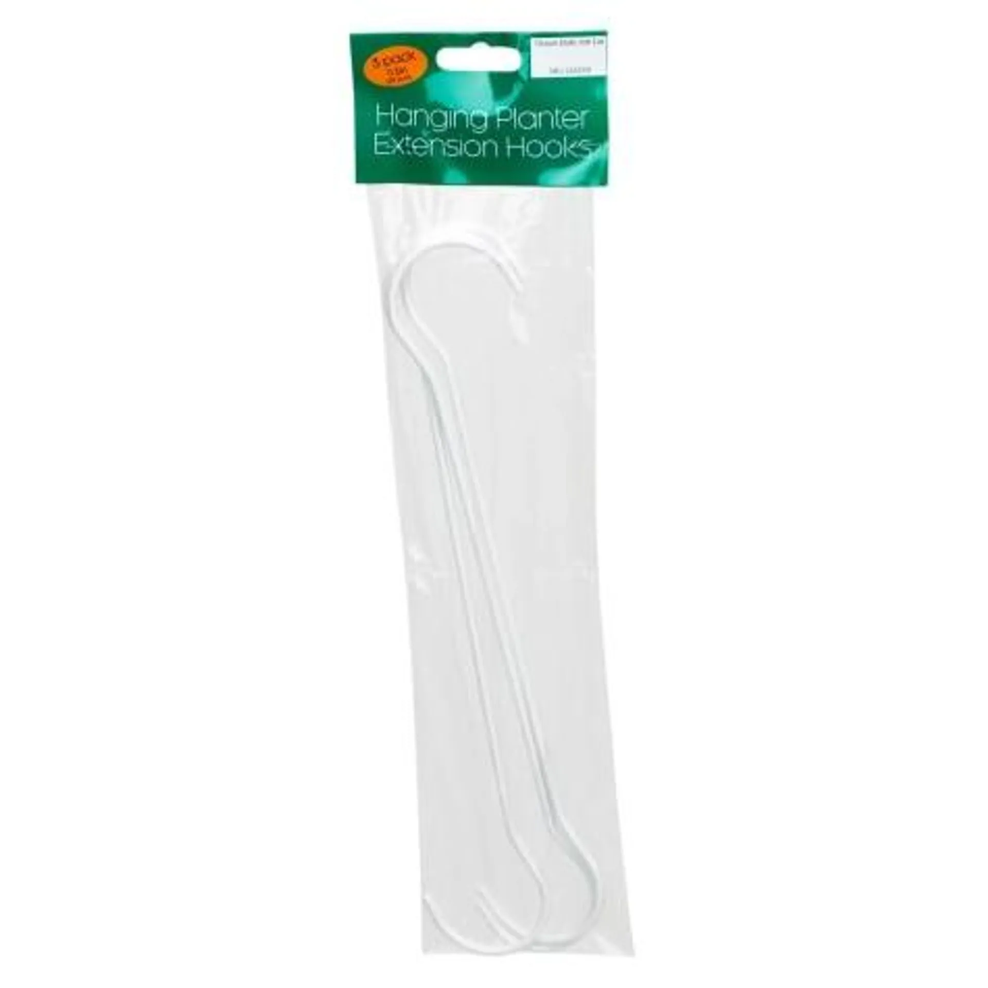 11.5" Hanging Planter Extension Hook Set, 3-pack