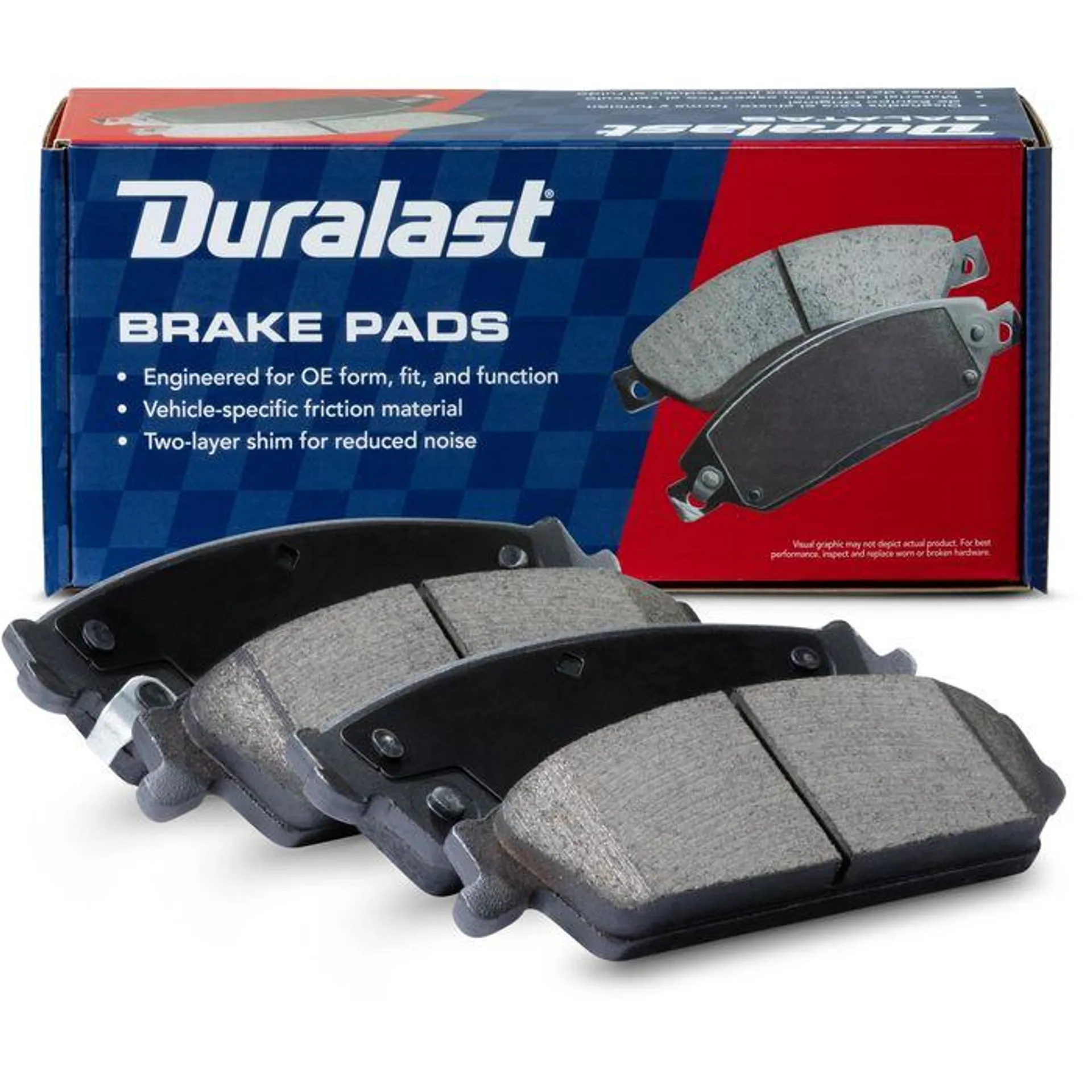 Duralast Ceramic Brake Pads D1194