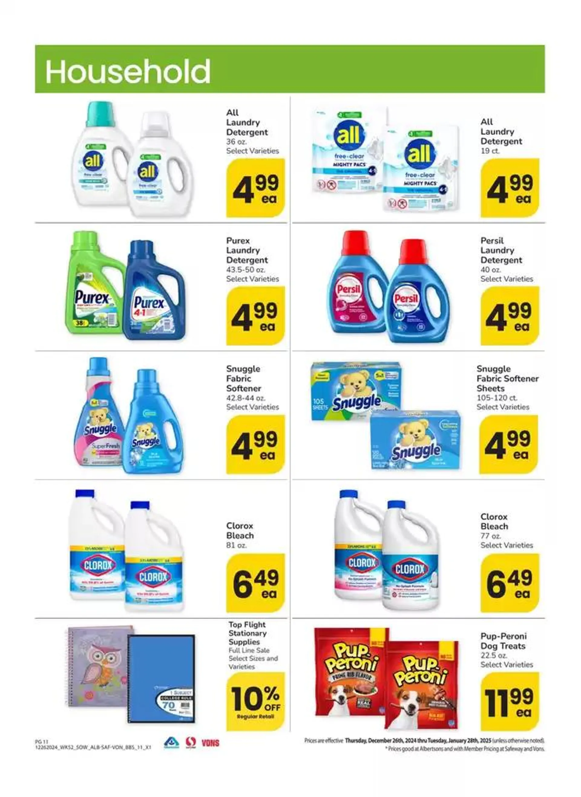 Weekly ad Albertsons - Southwest - BBS from December 26 to January 28 2025 - Page 10