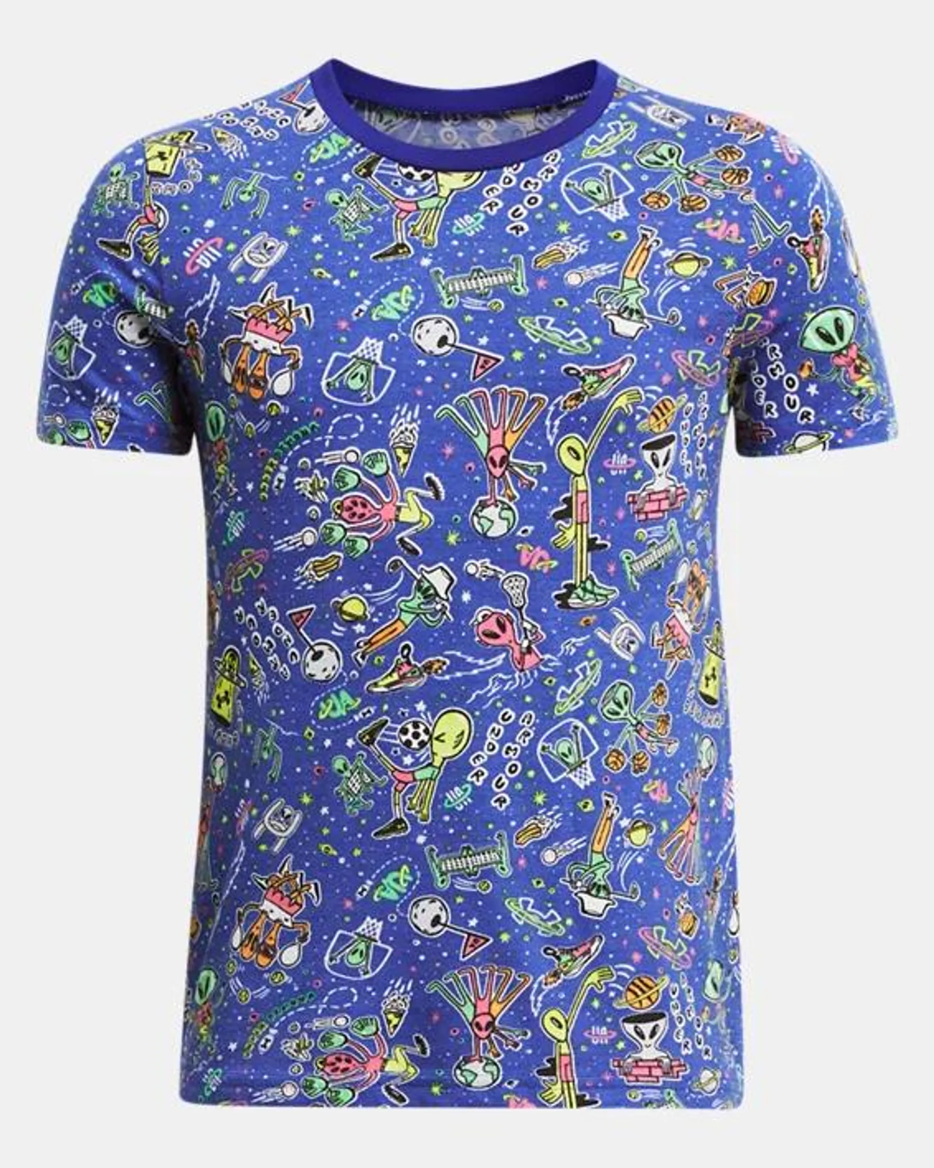 UA Out Of This World All Sports Boys' Short Sleeve