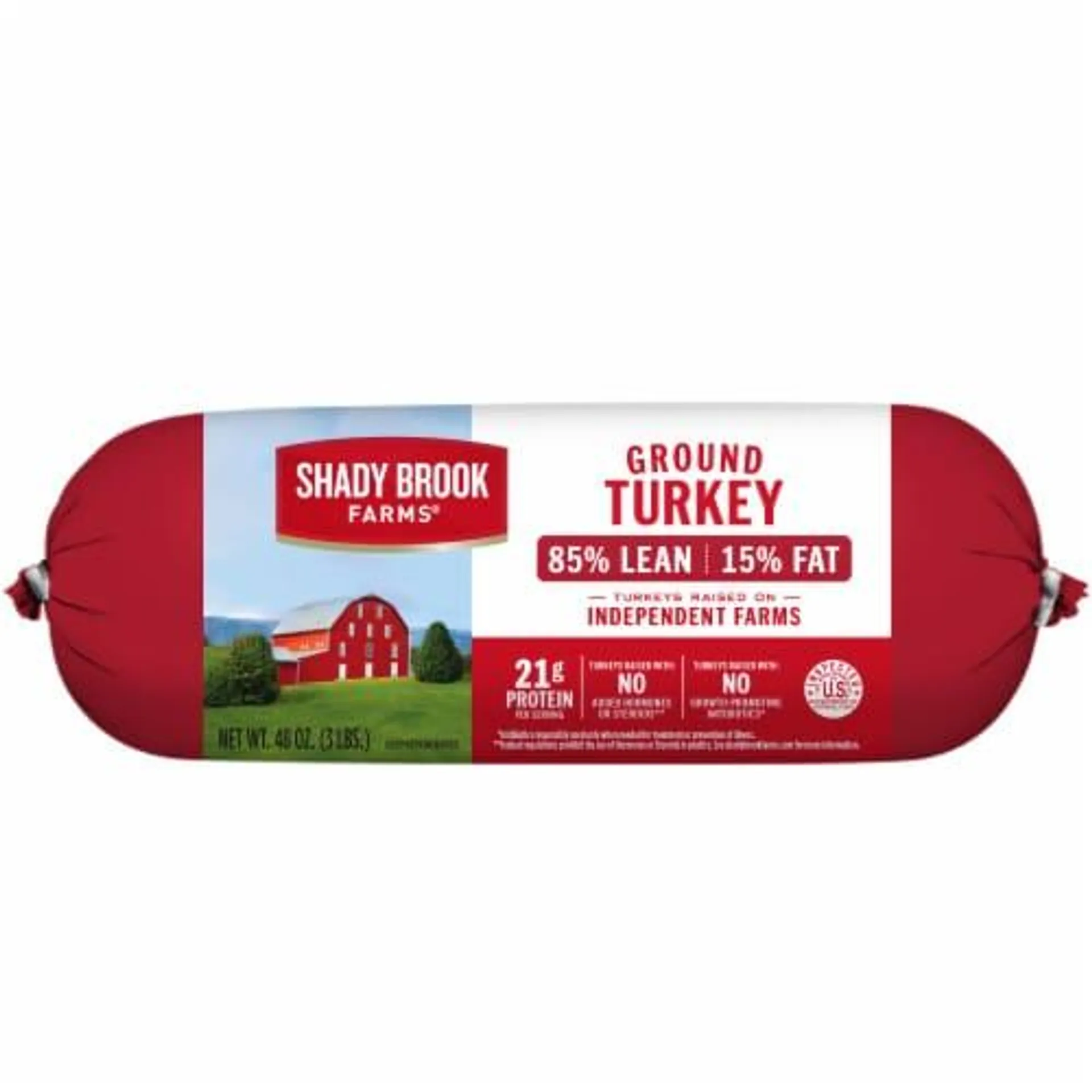 Shady Brook Farms® 85% Lean / 15% Fat Ground Turkey Roll Family Pack