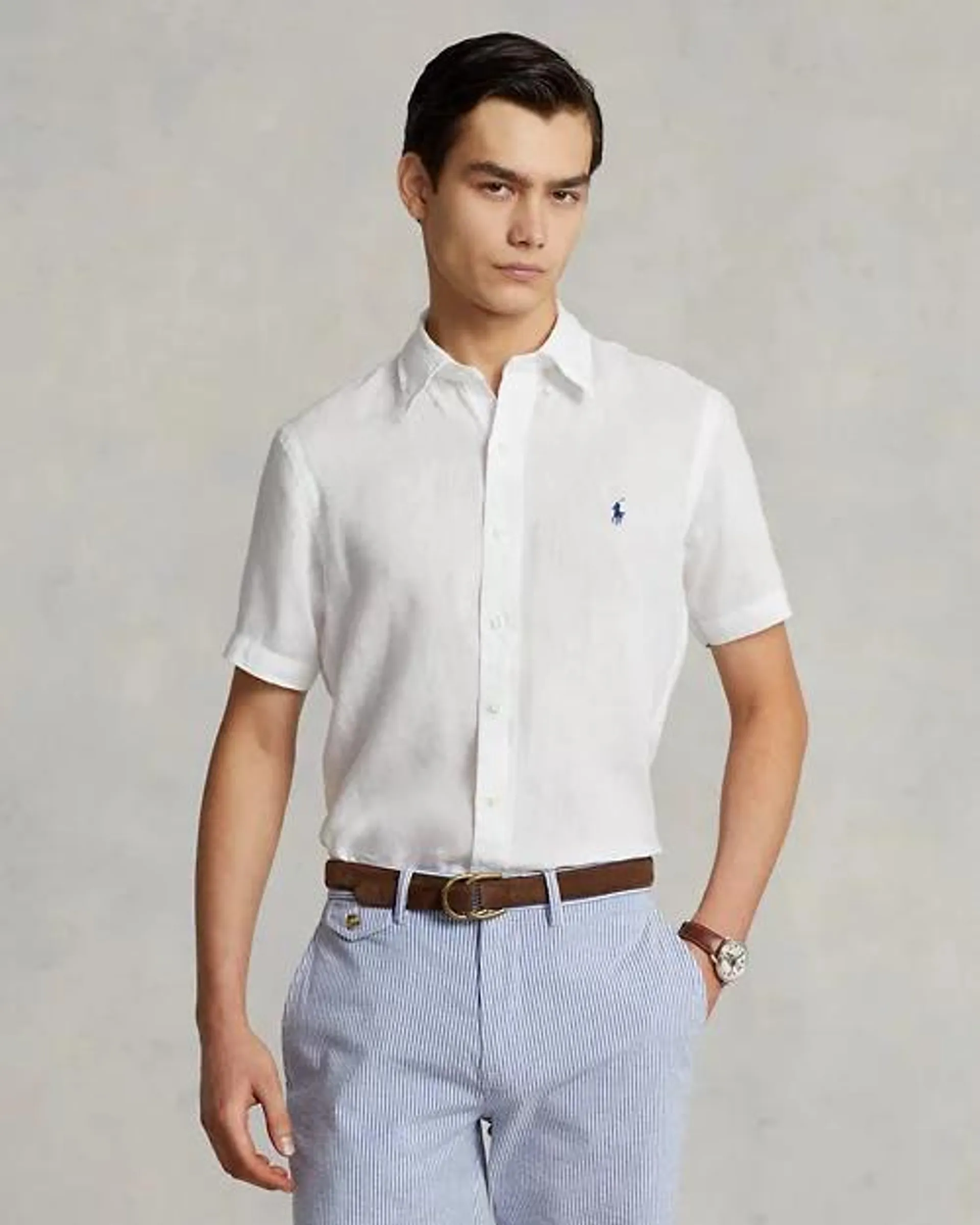 Classic Fit Linen Shirt