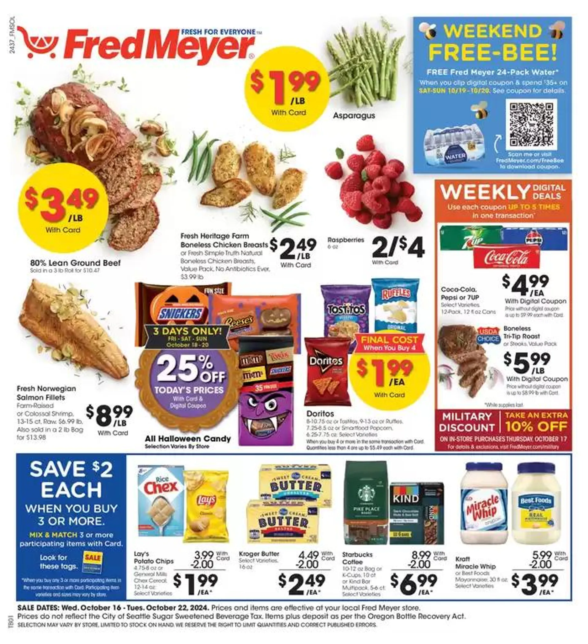 Weekly ad Top offers for smart savers from October 16 to October 22 2024 - Page 1