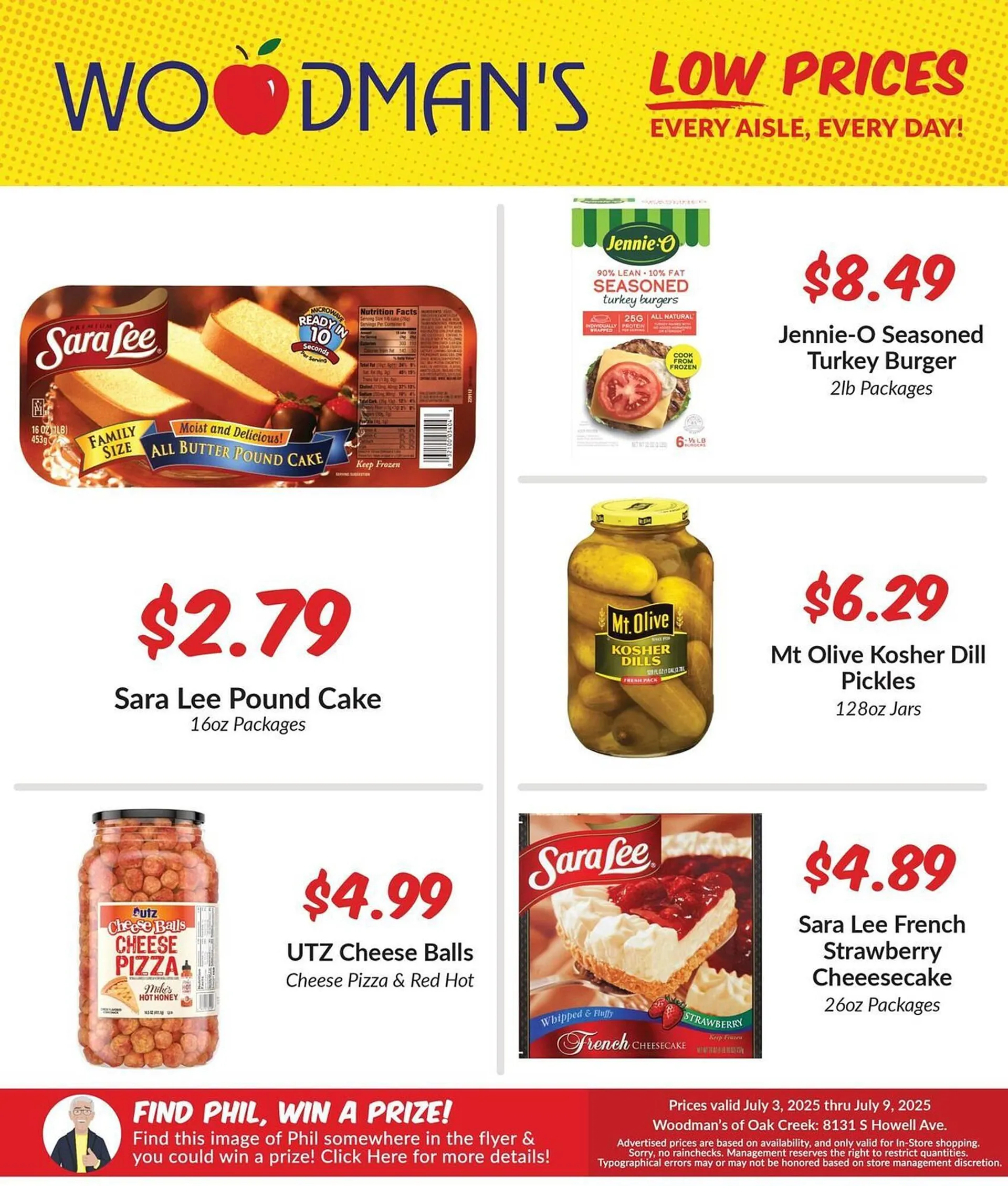 Weekly ad Woodman's Weekly Ad from July 3 to July 9 2025 - Page 1