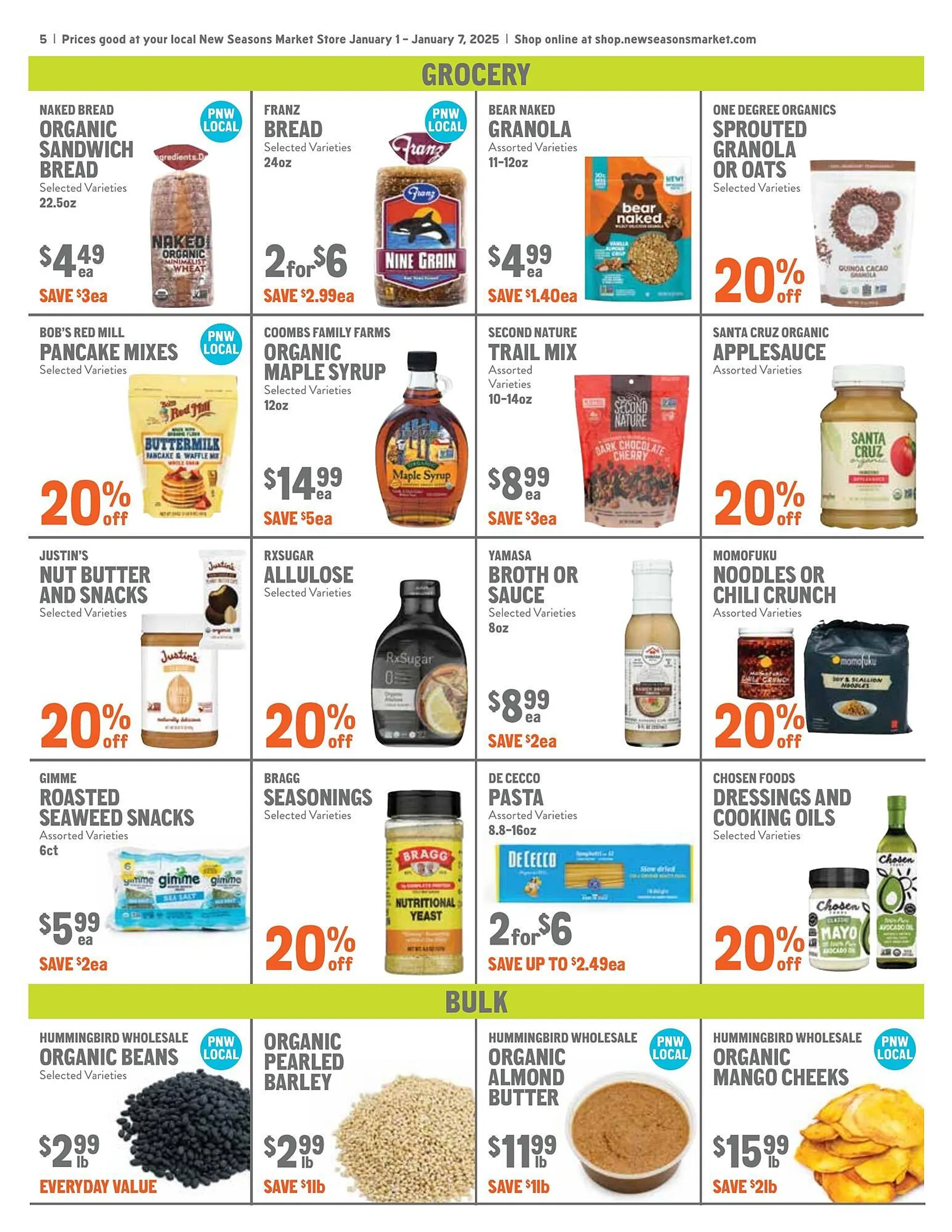 Weekly ad New Seasons Market ad from January 1 to January 7 2025 - Page 5