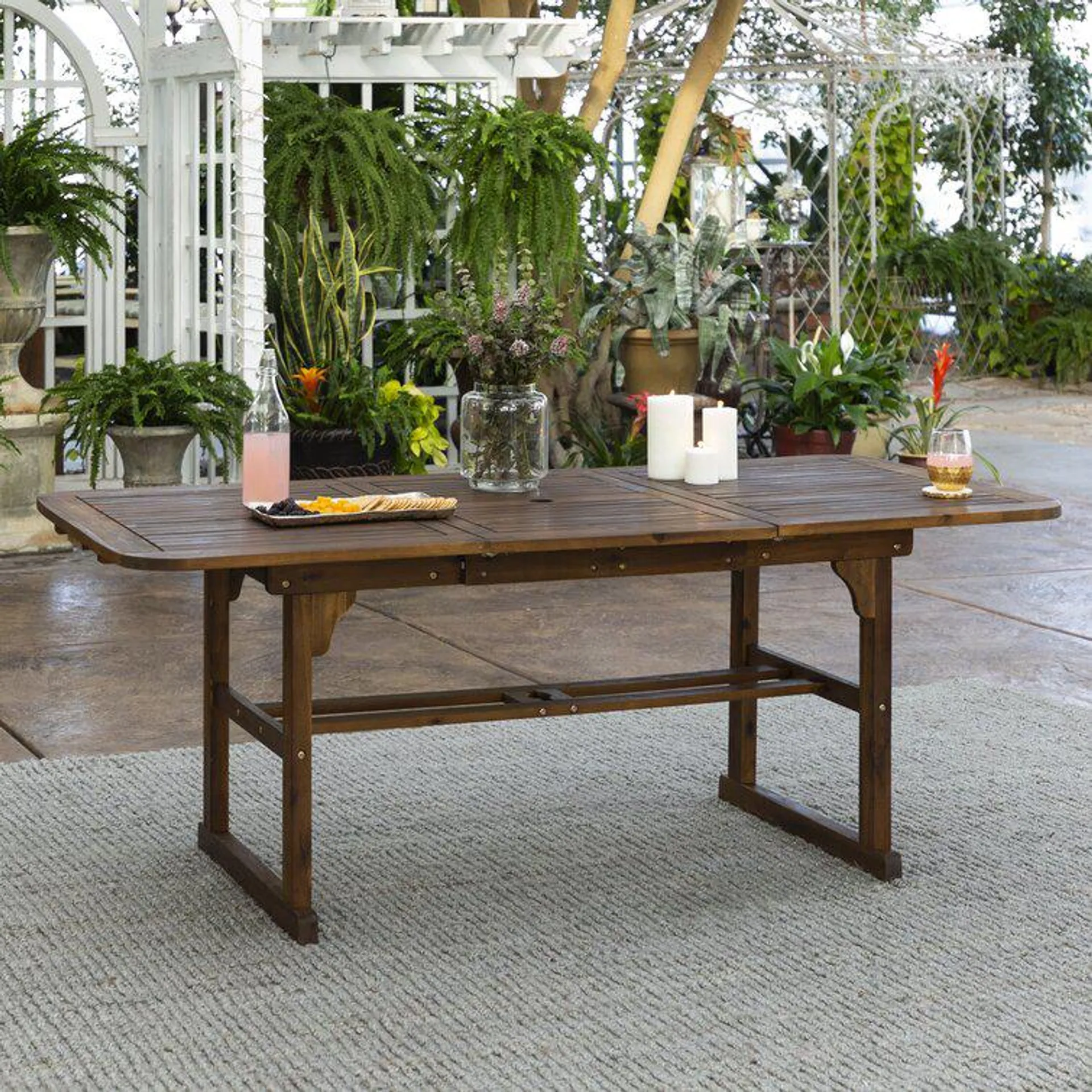 Harbison Extendable Outdoor Dining Table