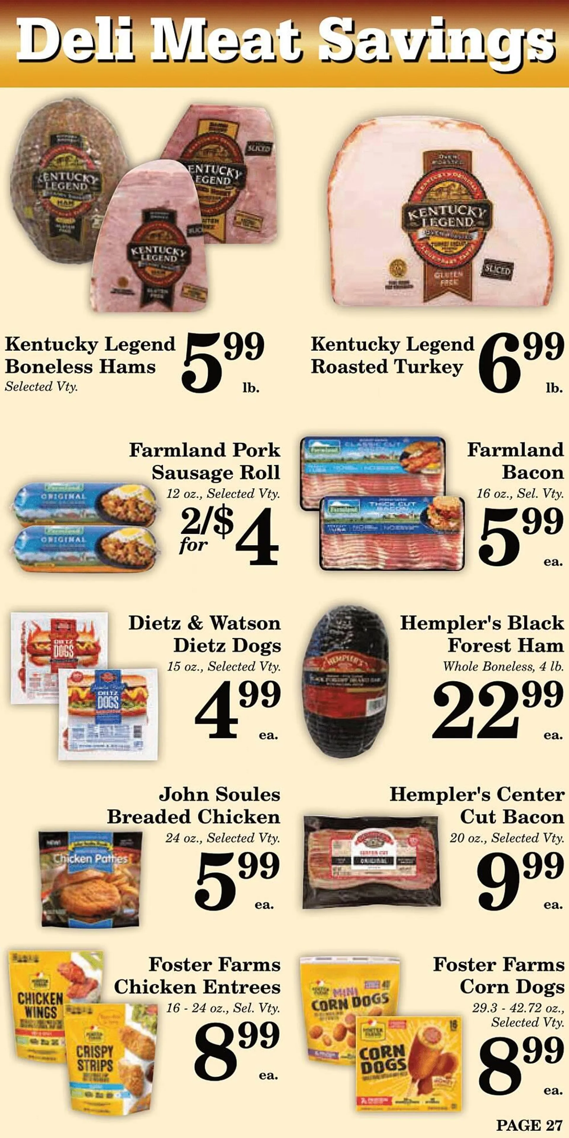 Weekly ad Harvest Foods ad from April 30 to May 27 2025 - Page 28